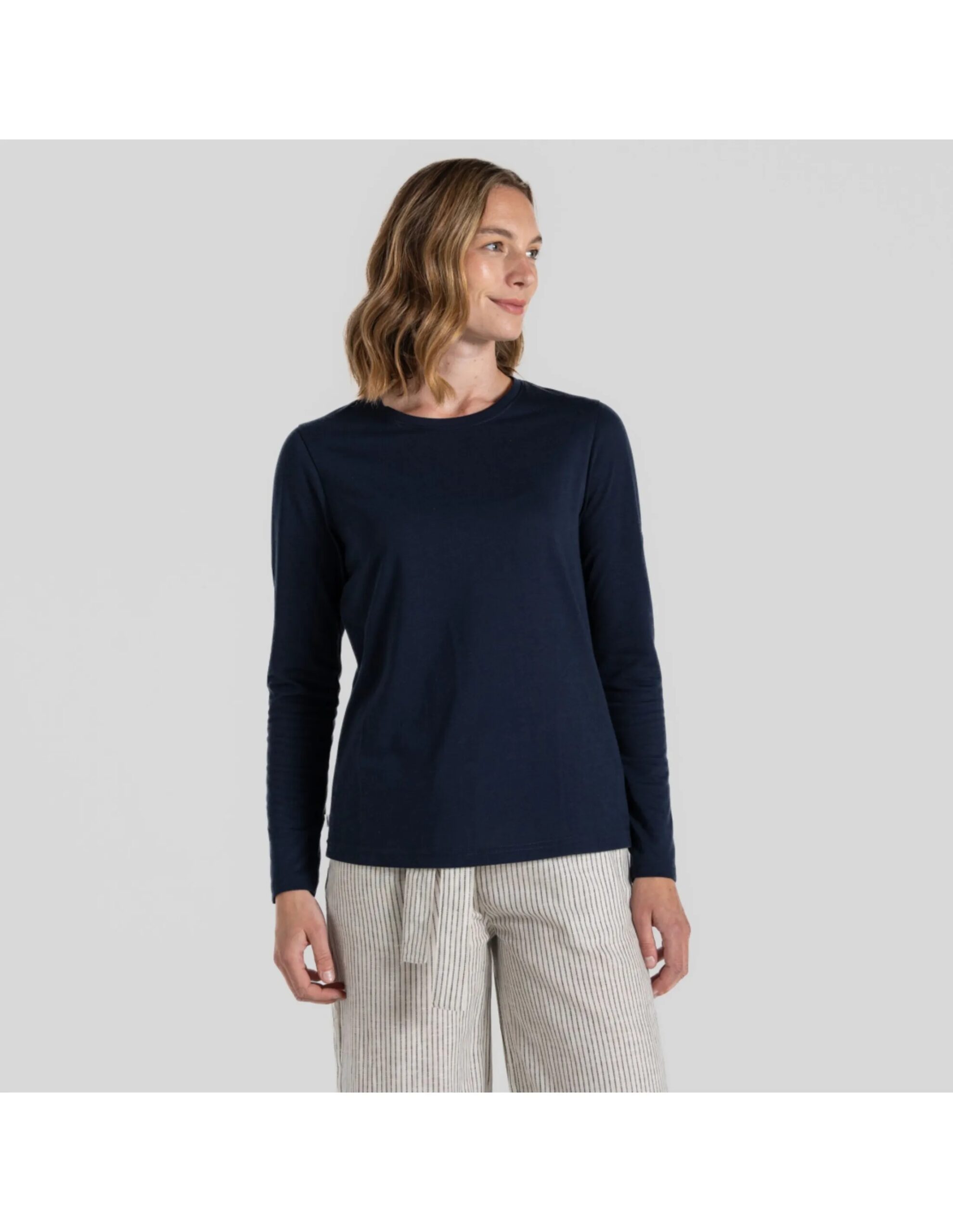 Craghoppers NosiLife Akona LS Top Dames (Maat – 18, Kleur – Blue Navy)