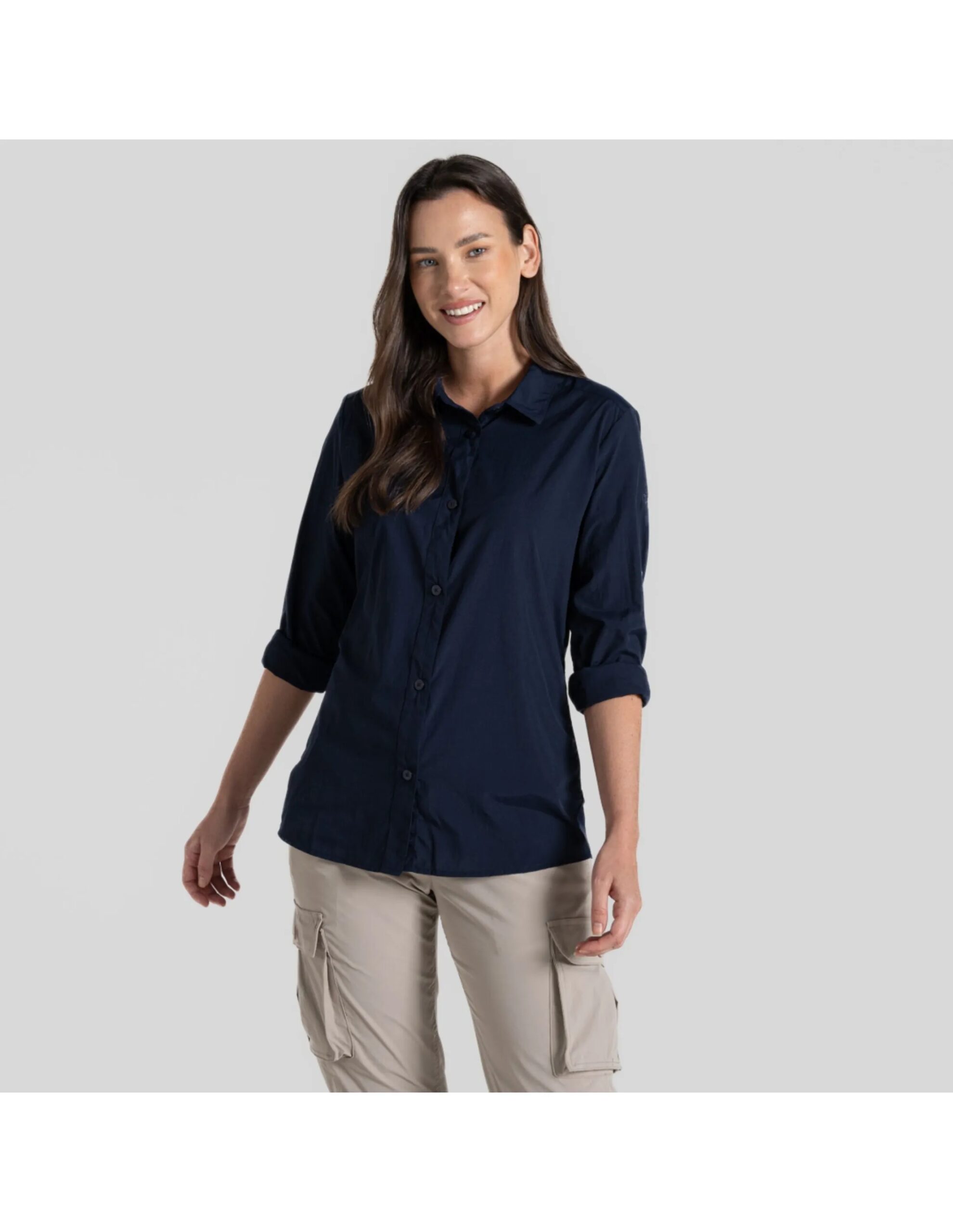 Craghoppers NosiLife Freeda Shirt Dames (Maat – 10, Kleur – Blue Navy)