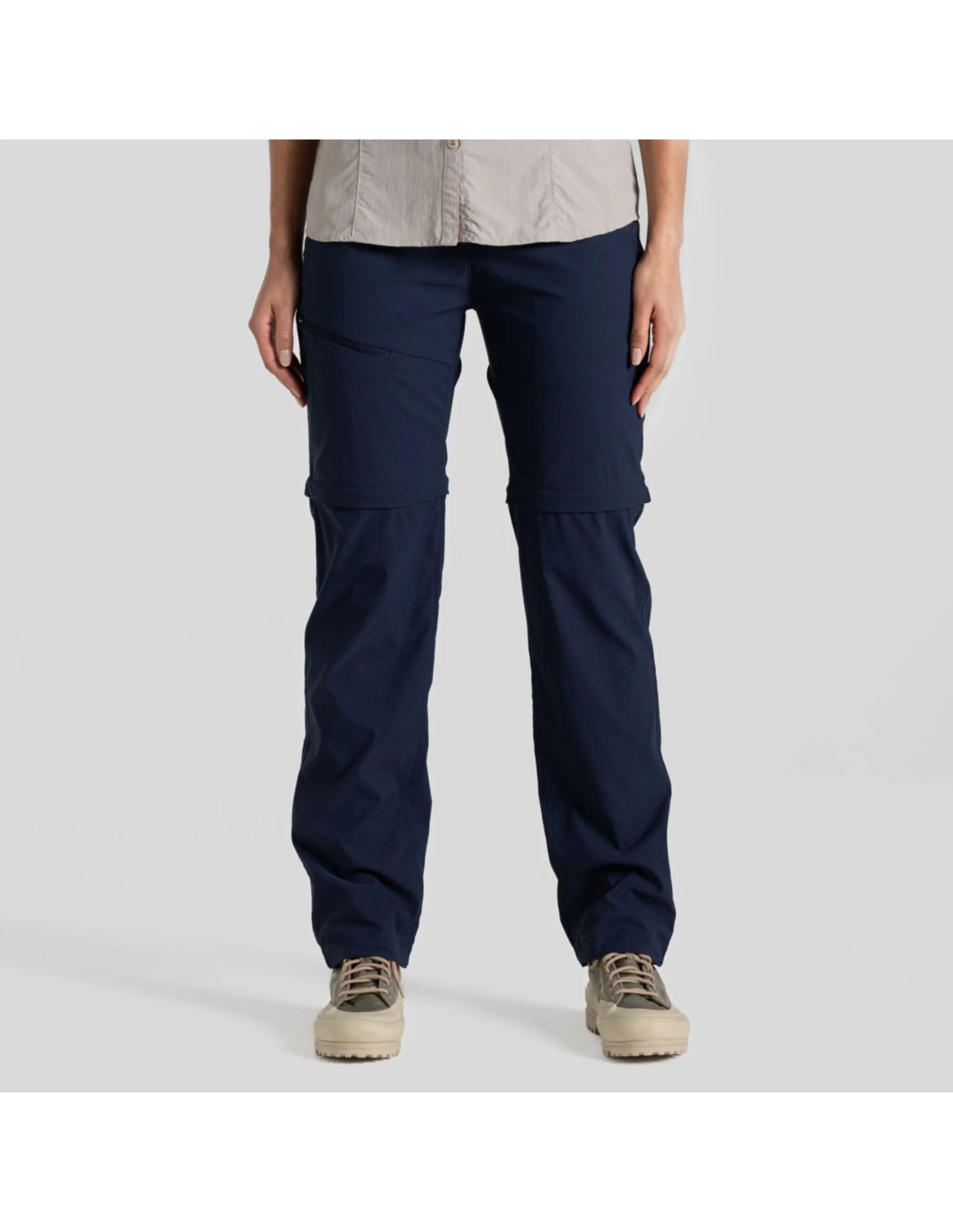 Craghoppers NosiLife Pro Convertible Trouser III Dames (Maat – 14, Kleur – Blue Navy)