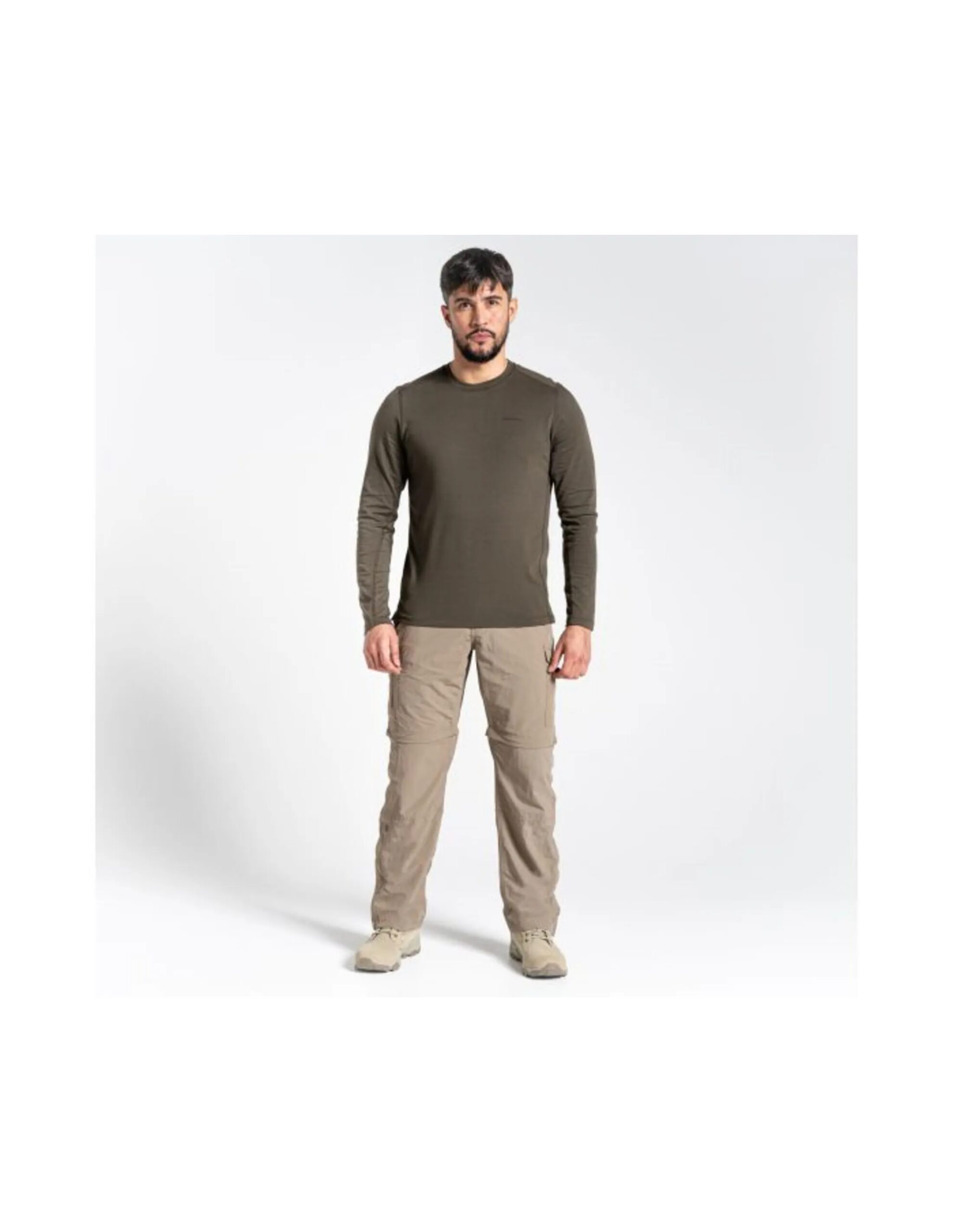 Craghoppers Nosilife Convertible II Trousers (Maat – 40, Kleur – Pebble)