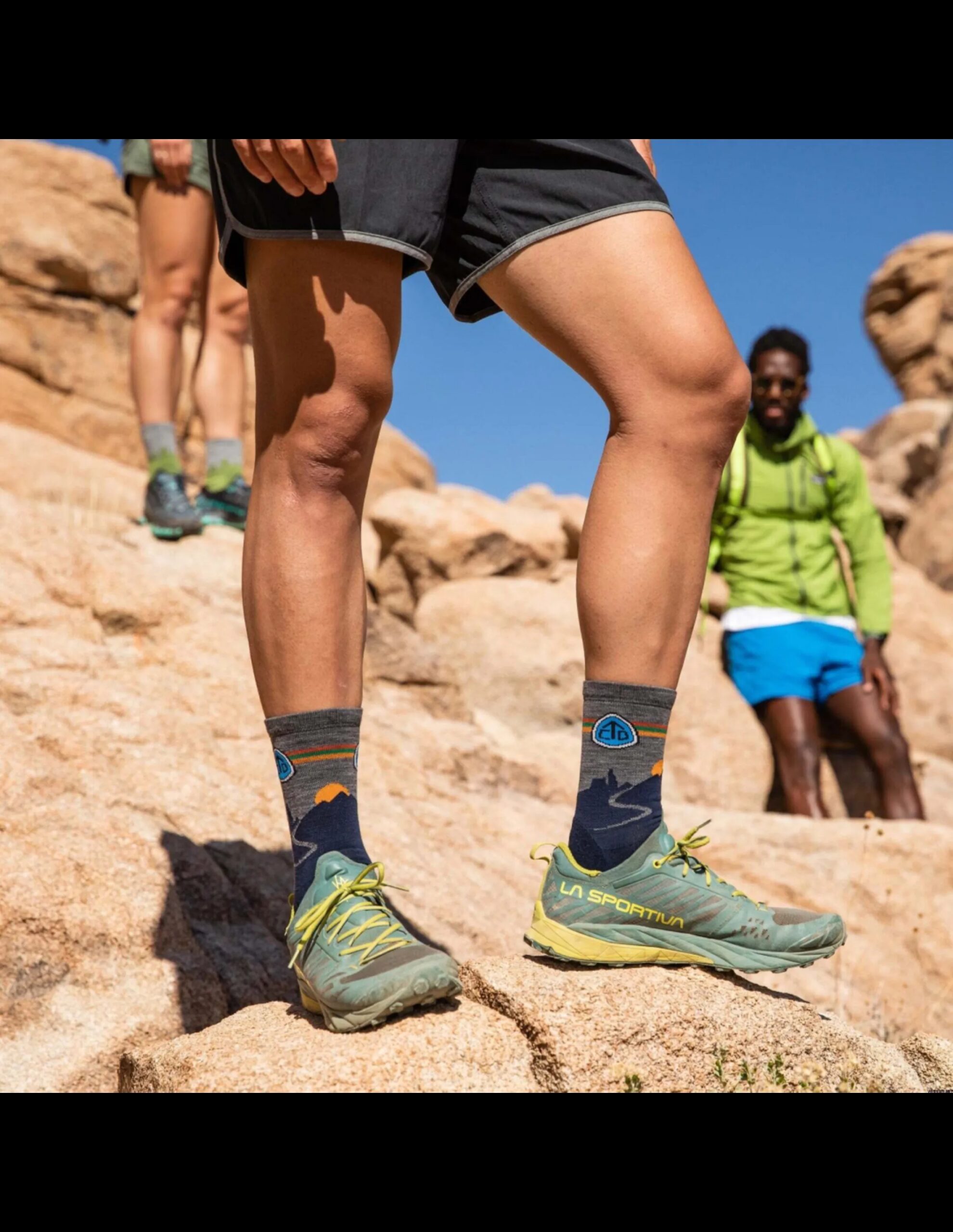 Darn Tough CDT Micro Crew Lightweight Wandelsokken Heren (Maat – M, Kleur – Eclipse)