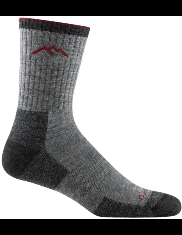 Darn Tough Hiker Micro Crew Midweight Wandelsokken Heren (Maat - XL, Kleur - Charcoal)