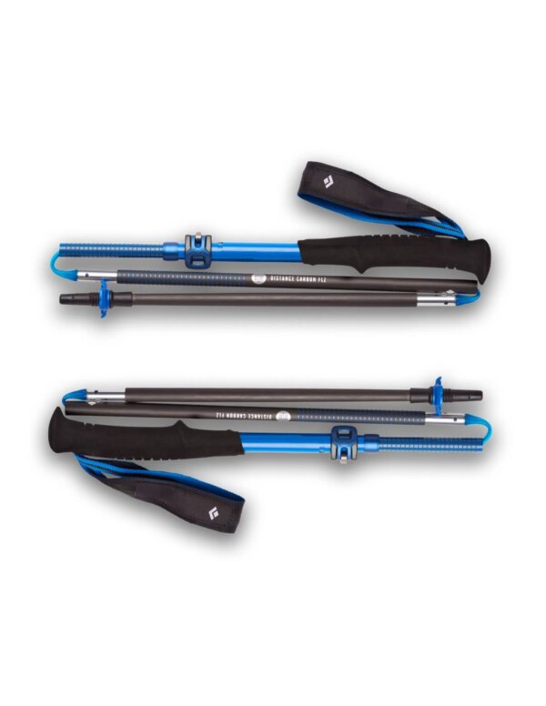 Distance Carbon Flz Poles (Maat - 140 cm, Kleur - Ultra Blue)