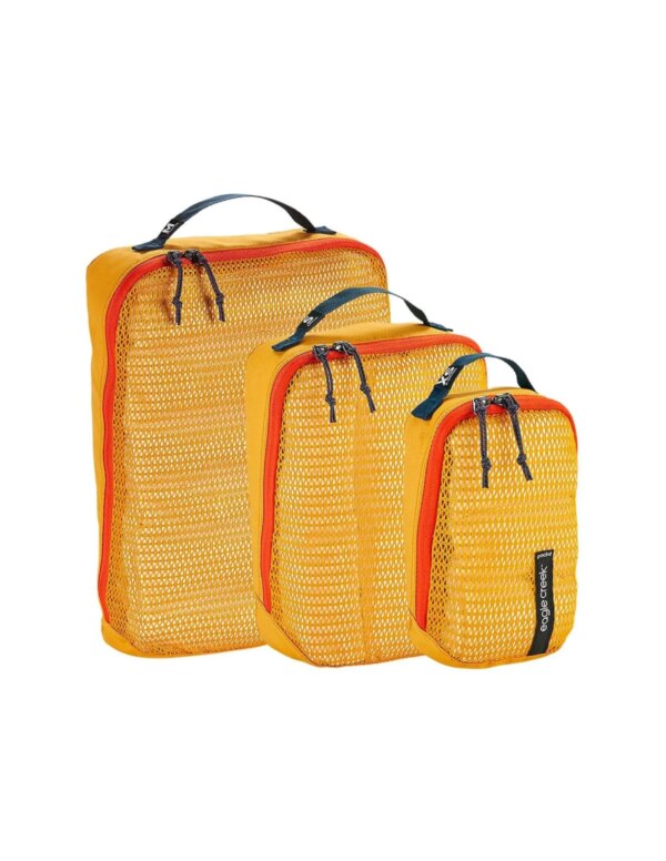 Eagle Creek Pack-It Reveal Cube Set XS/S/M (Maat - XS/S/M, Kleur - Sahara Yellow)