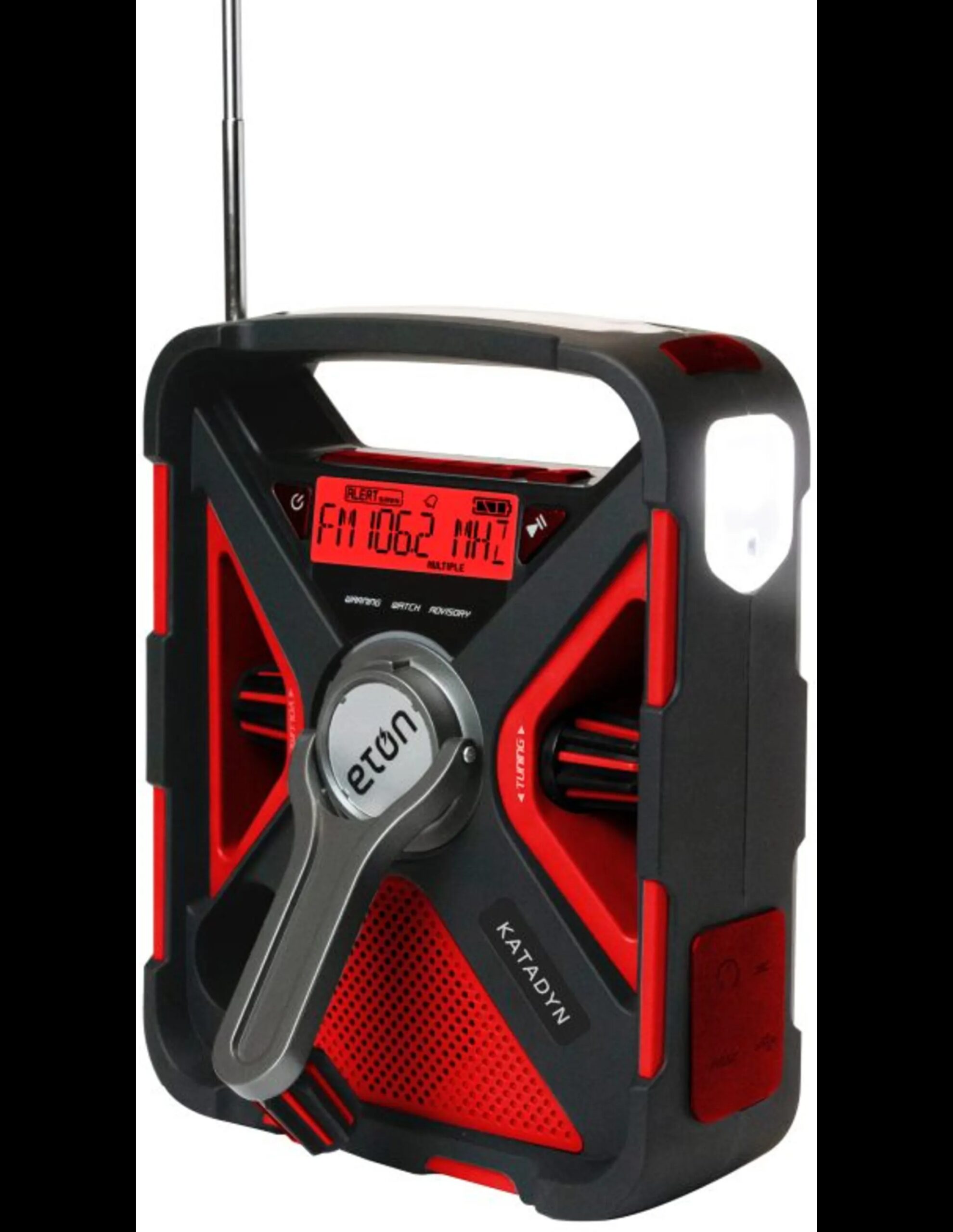 Eton Quest DAB+ Noodradio (Maat – OS, Kleur – Black/Red)
