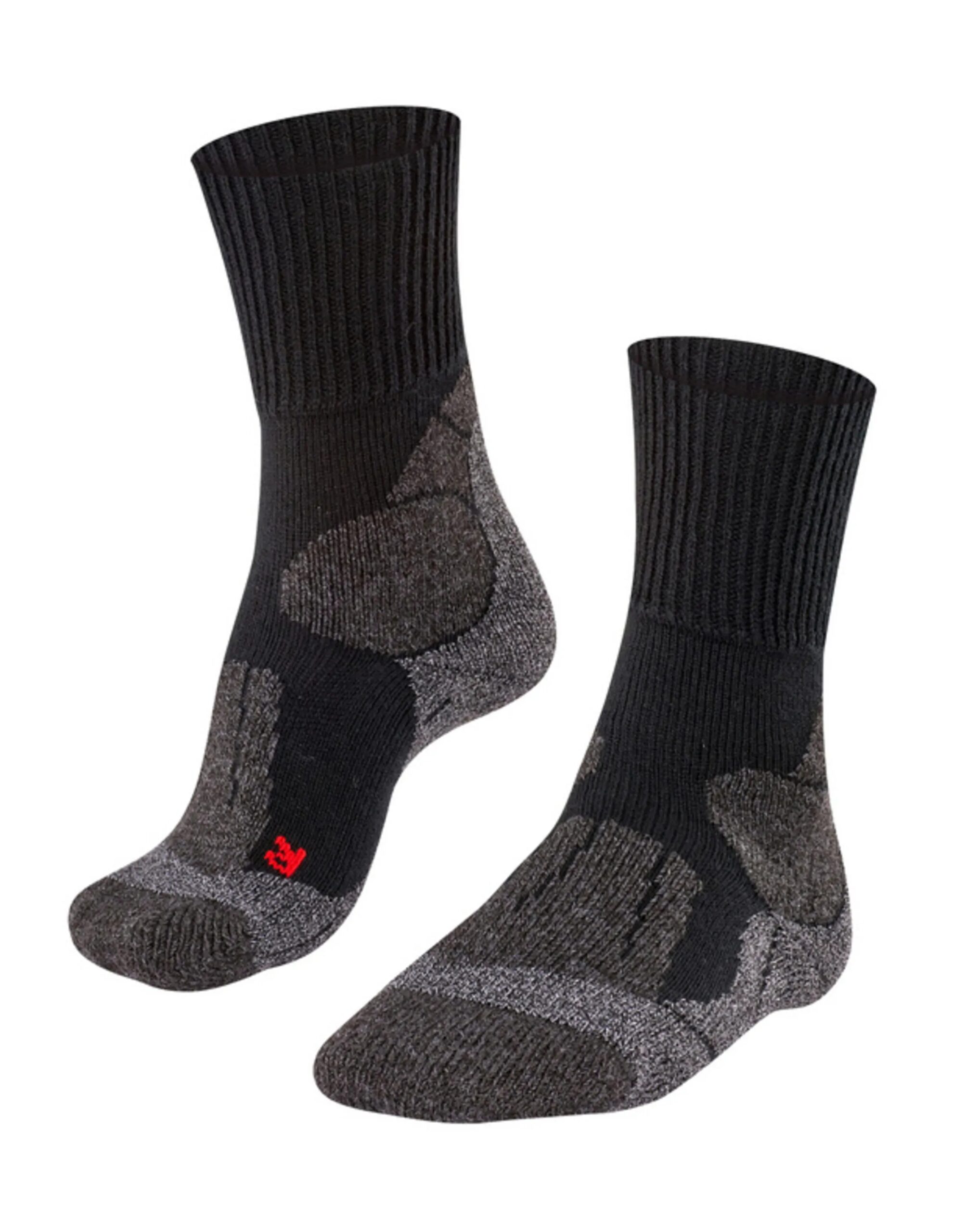 Falke TK1 Adventure Wandelsok Dames (Maat – 39-40, Kleur – Black)