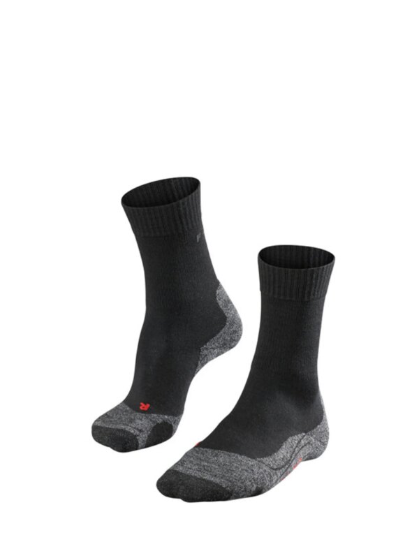 Falke TK2 Explore Dames Wandelsokken (Maat - 39-40, Kleur - Black-mix)