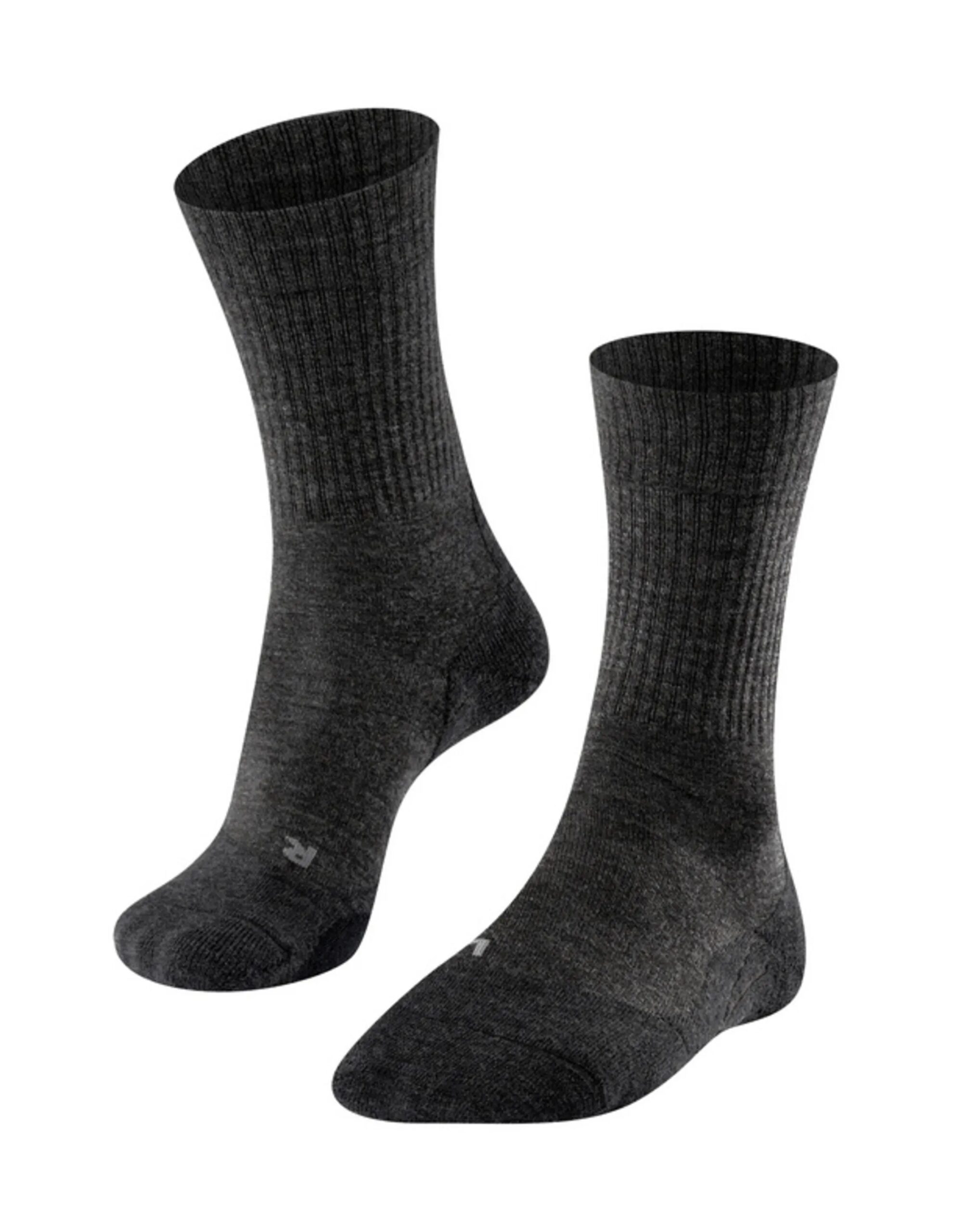 Falke TK2 Explore Wool Sokken Heren (Maat – 46-48, Kleur – Smog)