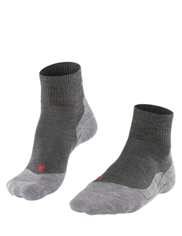 Falke TK5 Wander Korte Sokken Heren (Maat - 42-43, Kleur - Asphalt mel.)
