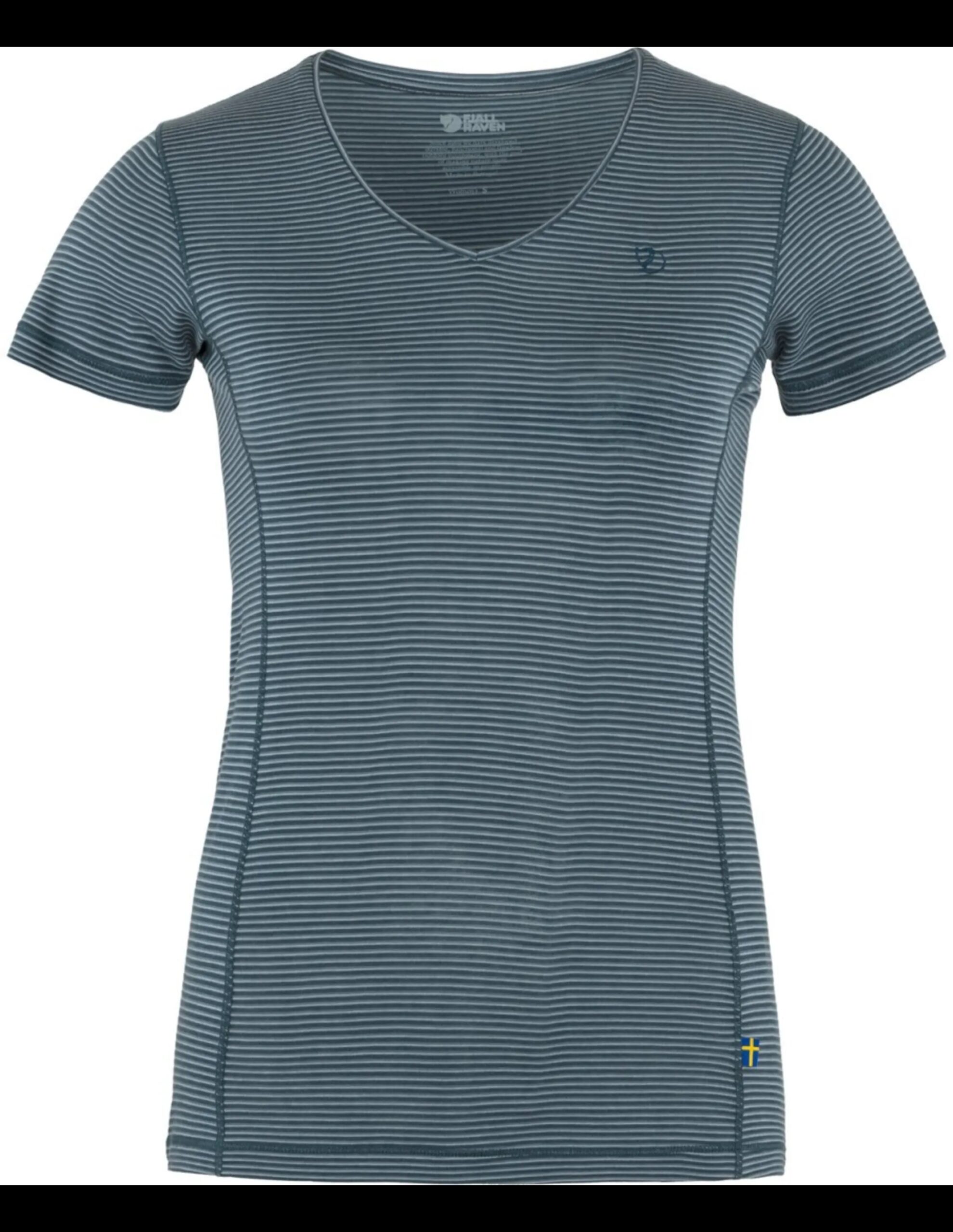 Fjallraven Abisko Cool T-Shirt Dames (Maat – M, Kleur – Indigo Blue)