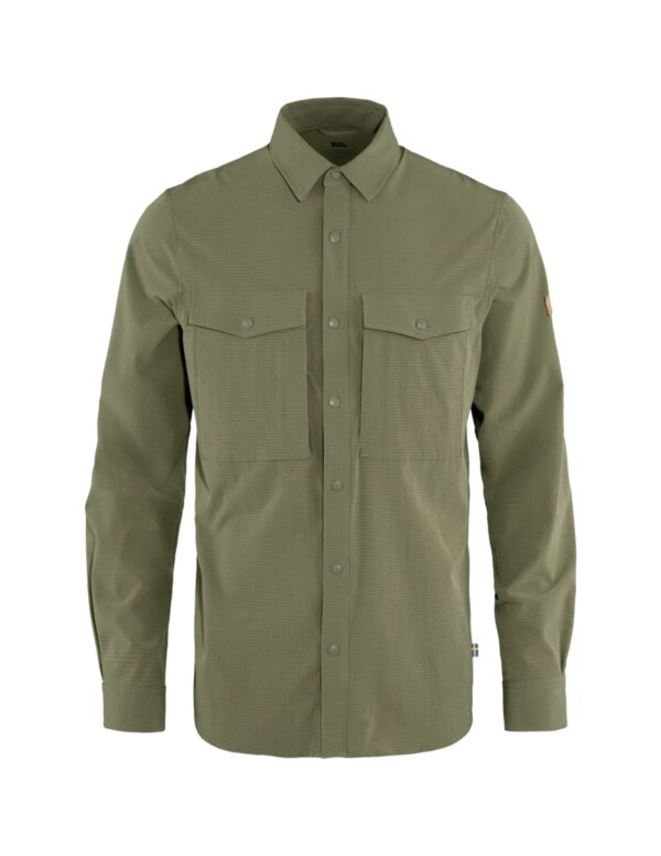 Fjallraven Abisko Trekking Shirt Men's (Maat - M, Kleur - Light Olive)