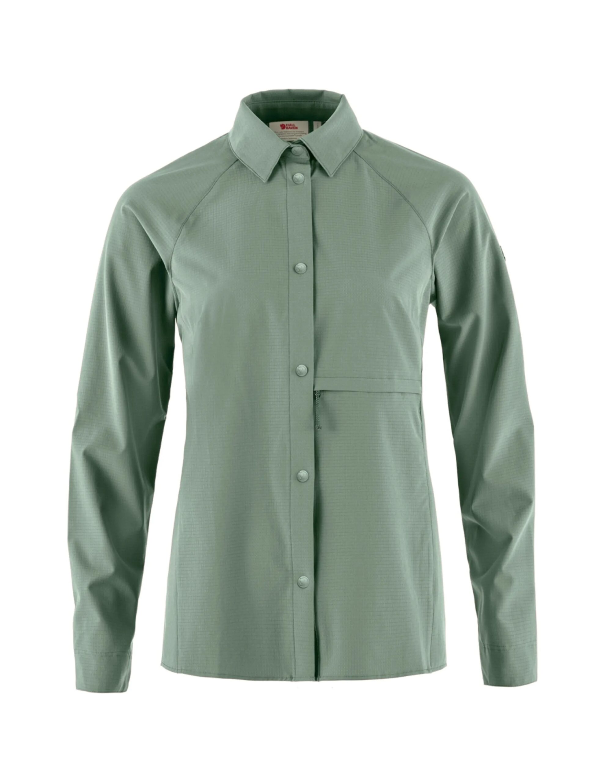 Fjallraven Abisko Trekking Shirt Women’s (Maat – L, Kleur – Patina Green)