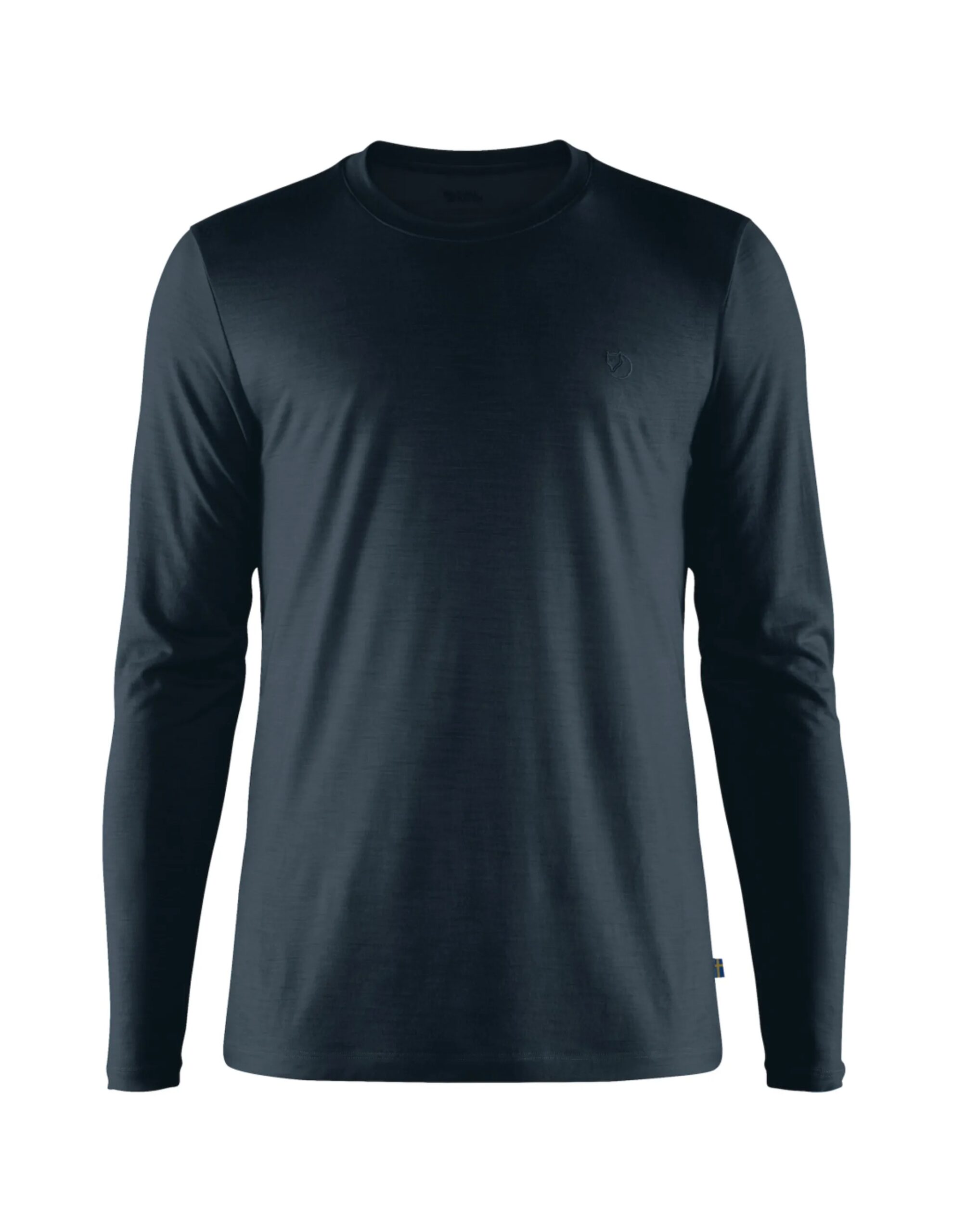 Fjallraven Abisko Wool LS Men´s (Maat – S, Kleur – Dark Navy)