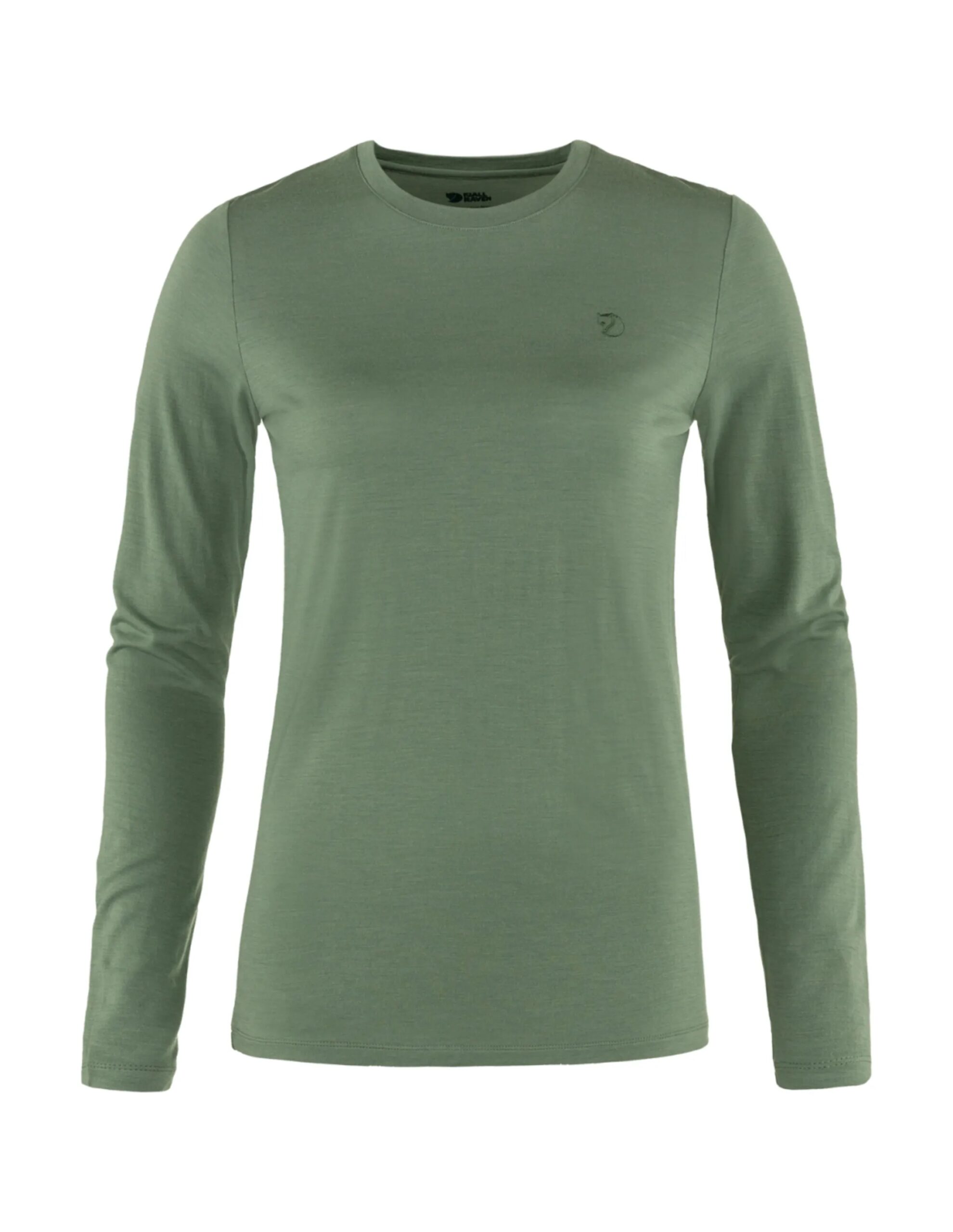 Fjallraven Abisko Wool LS Women´s (Maat – XL, Kleur – Patina Green)
