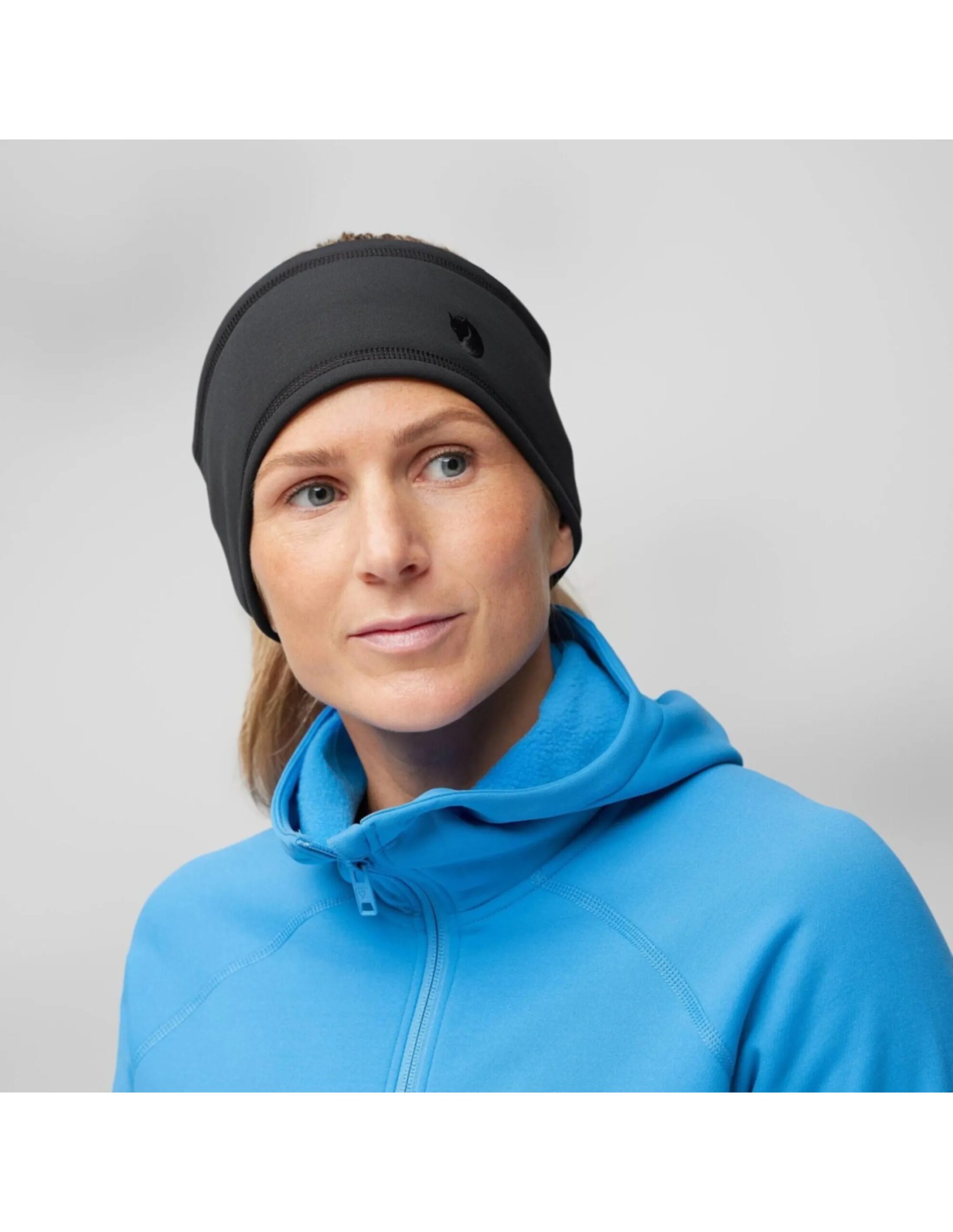 Fjallraven Expedition Fleece Headband (Maat – L/XL, Kleur – Black)