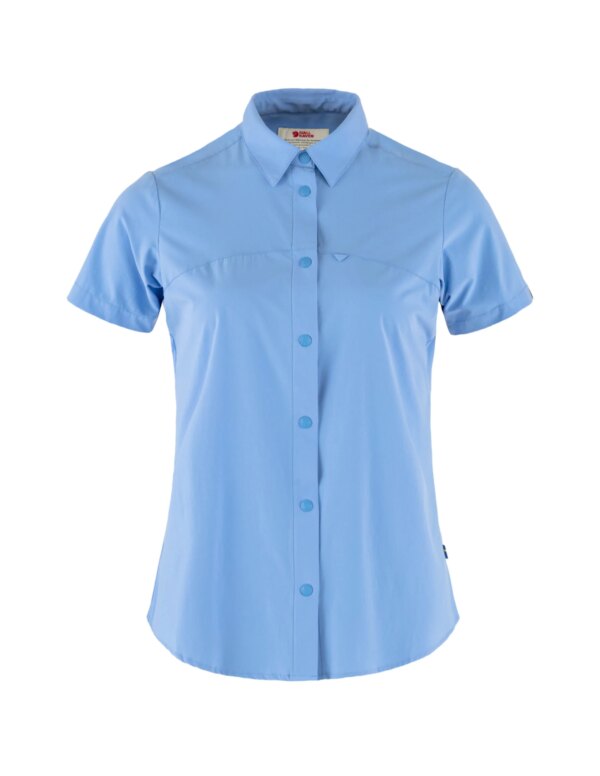 Fjallraven High Coast Lite Shirt Korte Mouw Dames (Maat - XS, Kleur - Ultramarine)