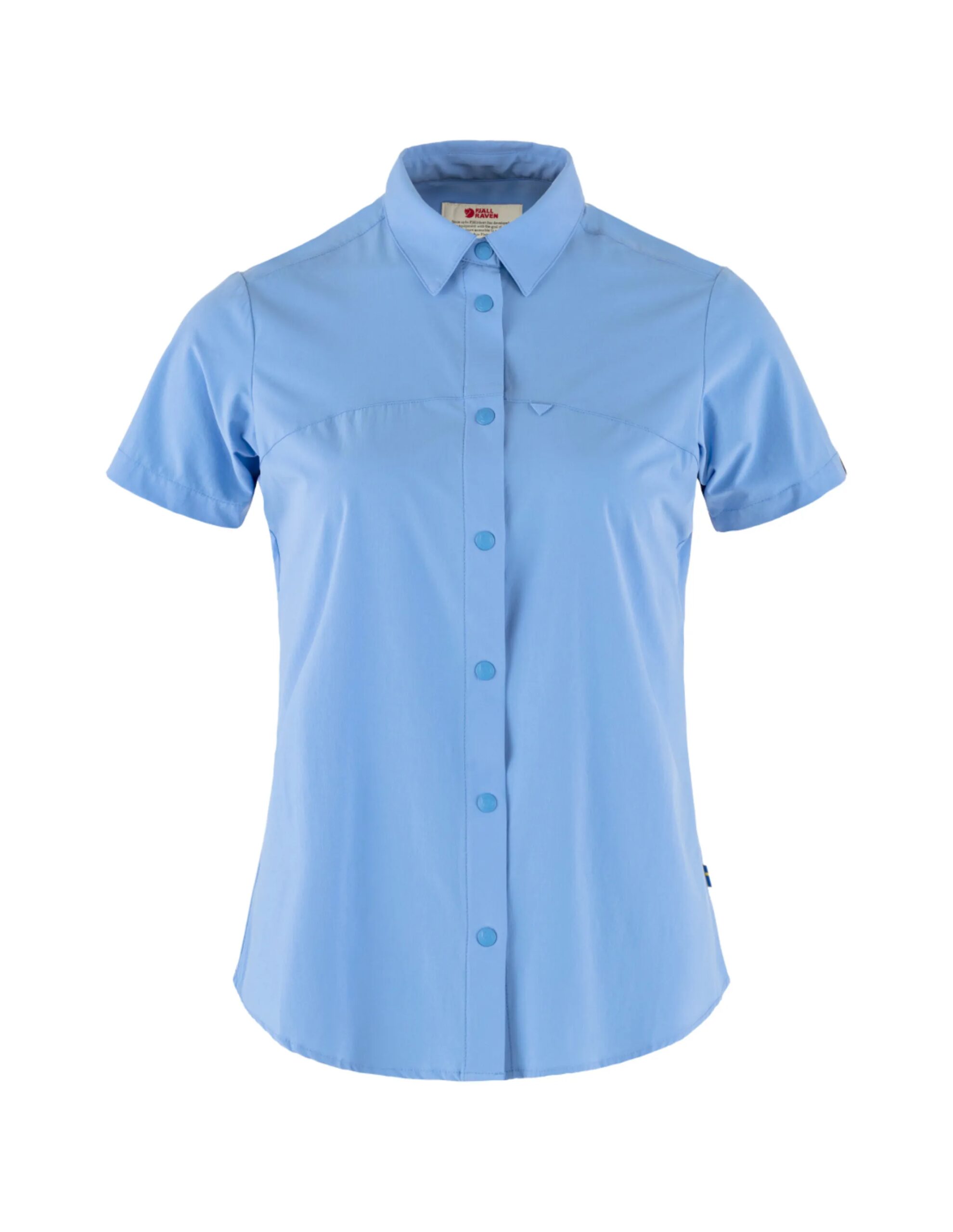 Fjallraven High Coast Lite Shirt Korte Mouw Dames (Maat – XS, Kleur – Ultramarine)