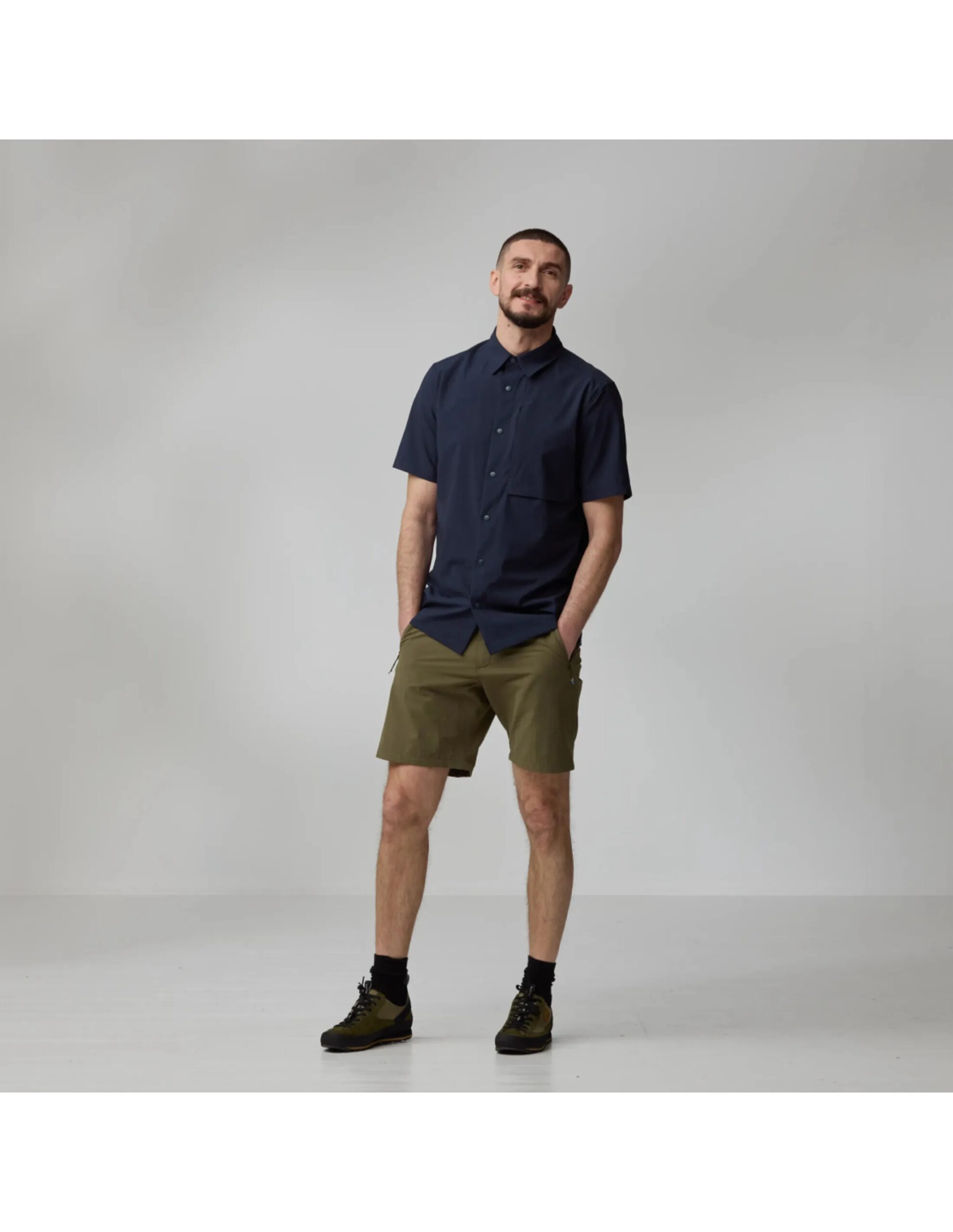 Fjallraven High Coast Pack Shirt Heren (Maat – M, Kleur – Dark Navy)