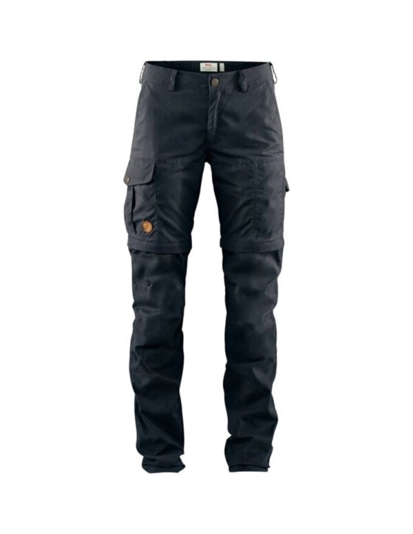 Fjallraven Karla Pro Zip-off Trousers (Maat - 42, Kleur - Dark Navy)