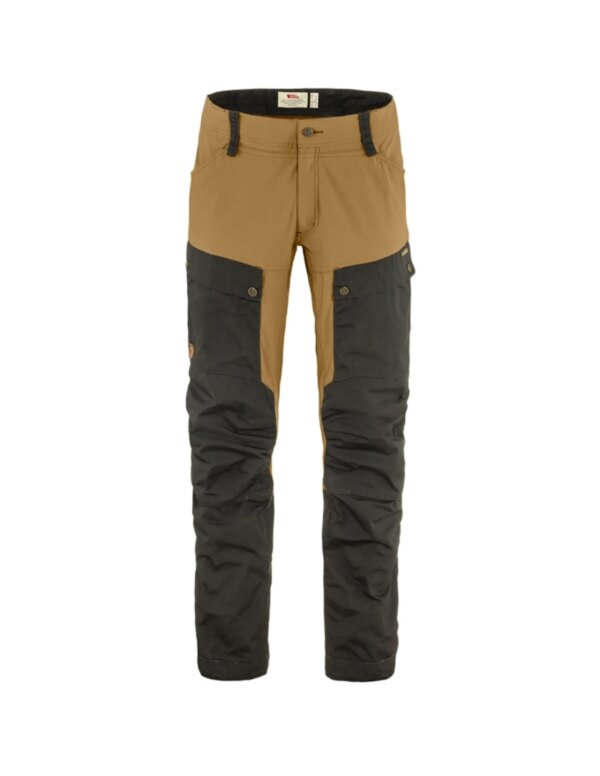 Fjallraven Keb Trousers Heren (Maat - 46/L, Kleur - Dark Grey-Buckwheat Brown)