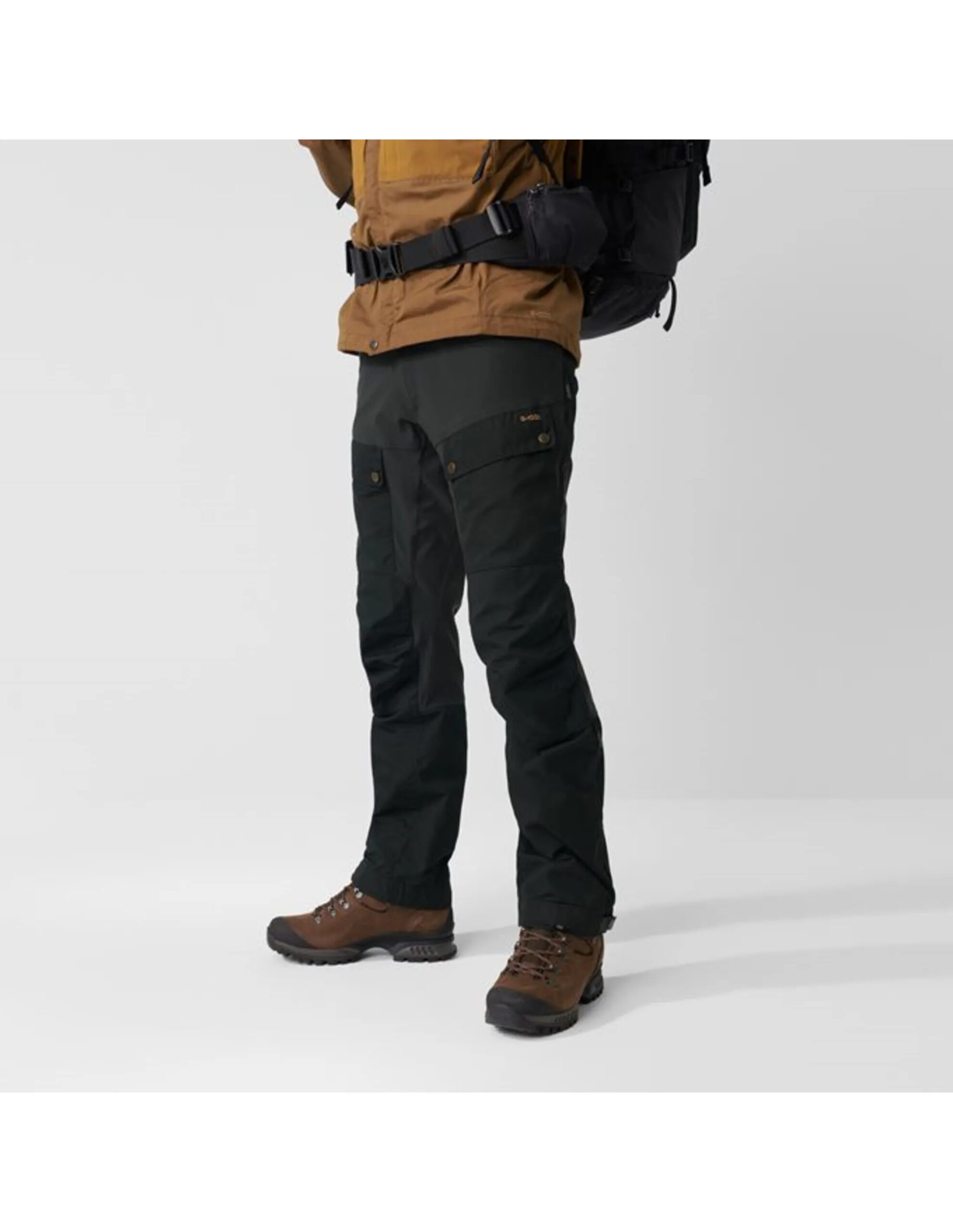 Fjallraven Keb Trousers Reg (Maat – 56, Kleur – Black)