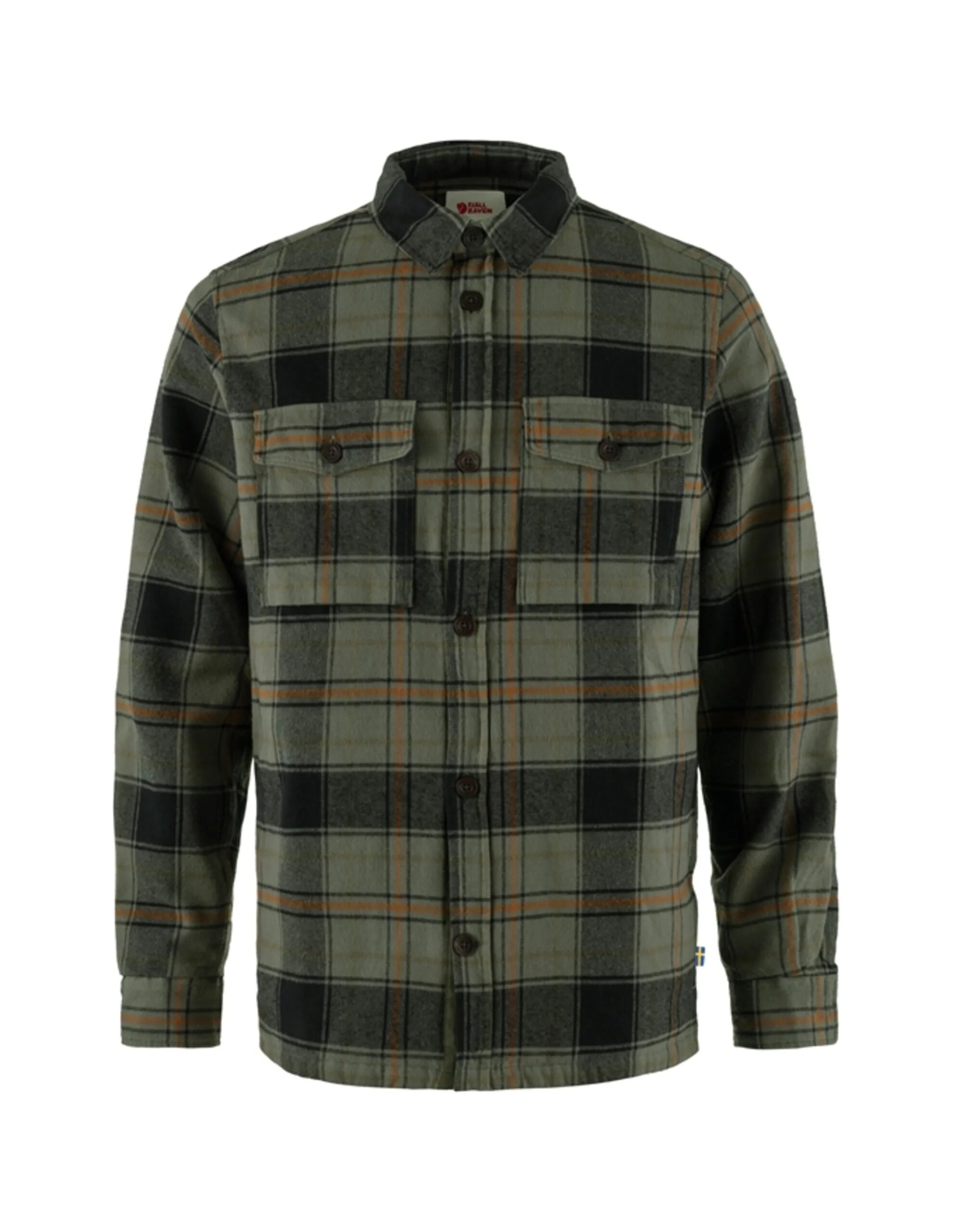 Fjallraven Övik Lite Padded Shirt Men´s (Maat – M, Kleur – Deep Forest-Black)