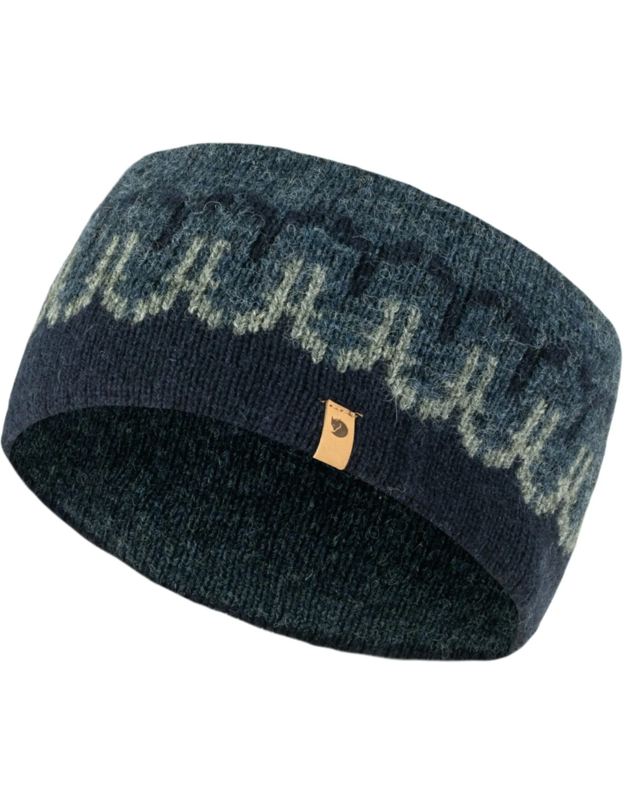 Fjallraven Övik Path Knit Headband (Maat – OS, Kleur – Dark Navy-Navy)