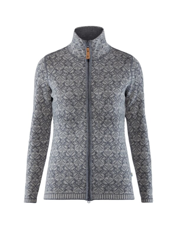 Fjallraven Snow Cardigan Dames (Maat - S, Kleur - Grey)