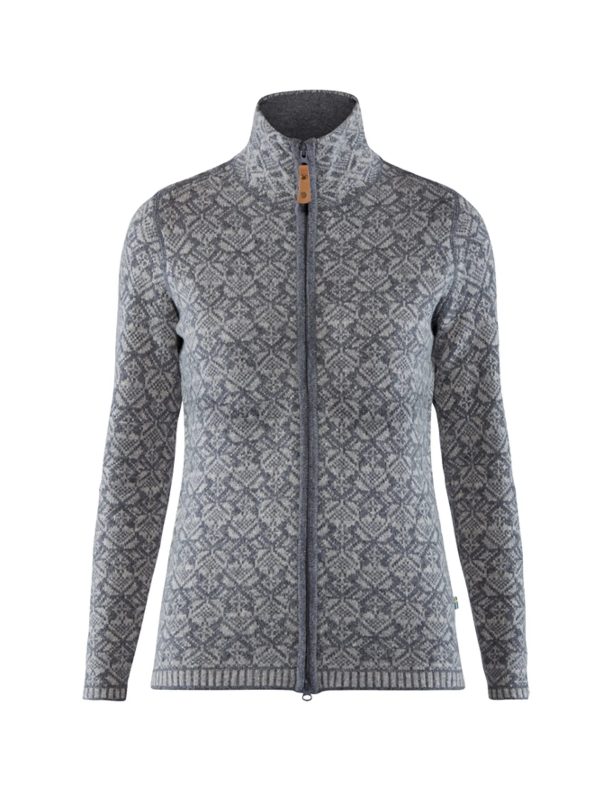 Fjallraven Snow Cardigan Dames (Maat – S, Kleur – Grey)