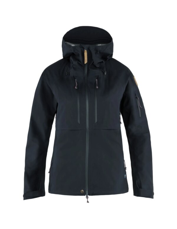 Fjällräven Keb Eco Shell Jacket Women (Maat - XL, Kleur - Dark Navy)