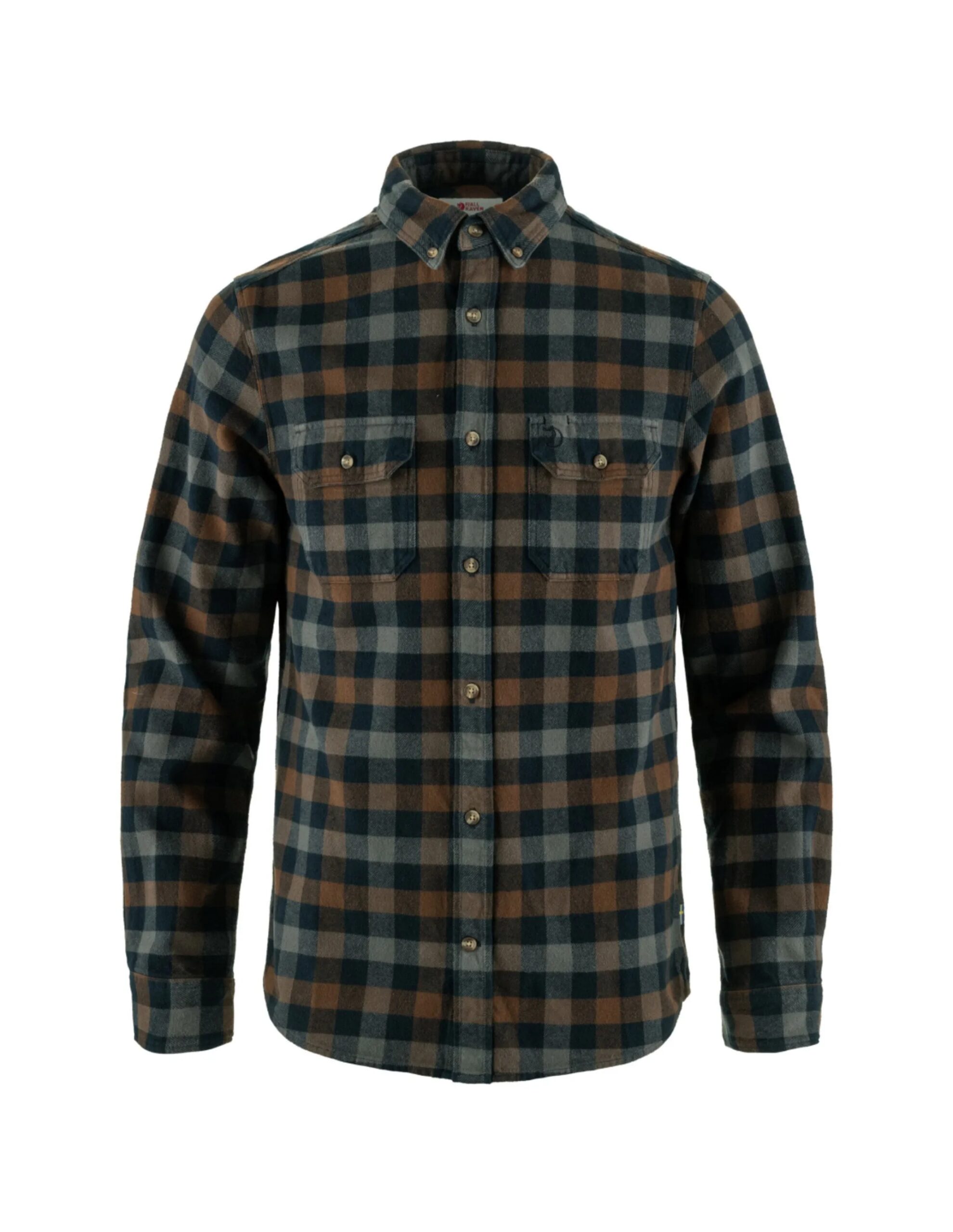 Fjällräven Men’s Skog Shirt (Maat – L, Kleur – Dark Navy-Dark Oak)