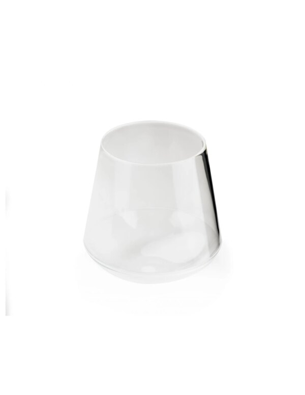 GSI Clear Stelloos Rode Wijnglas (Kleur - Transparant)