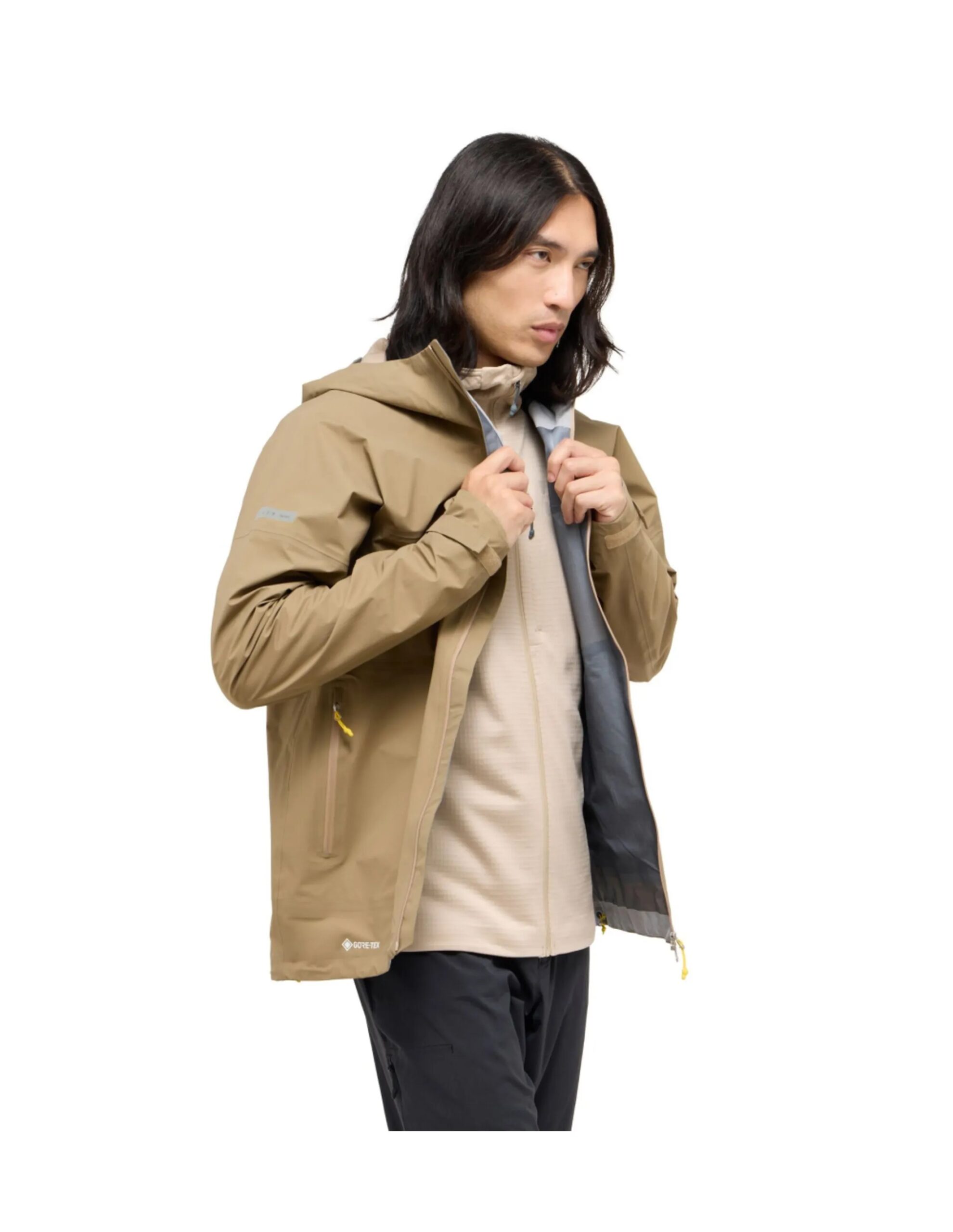 Haglofs L.I.M Airak GTX Waterdichte Jas Heren (Maat – S, Kleur – Oak Brown)