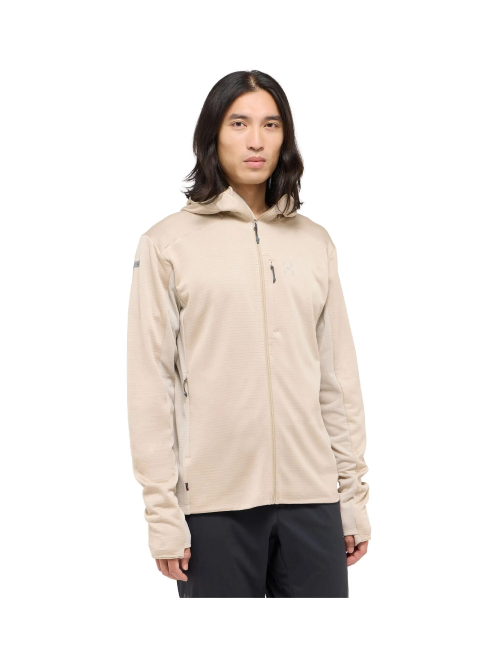 Haglofs L.I.M Mid Fast II Hood Heren (Maat – M, Kleur – Chalk Beige)