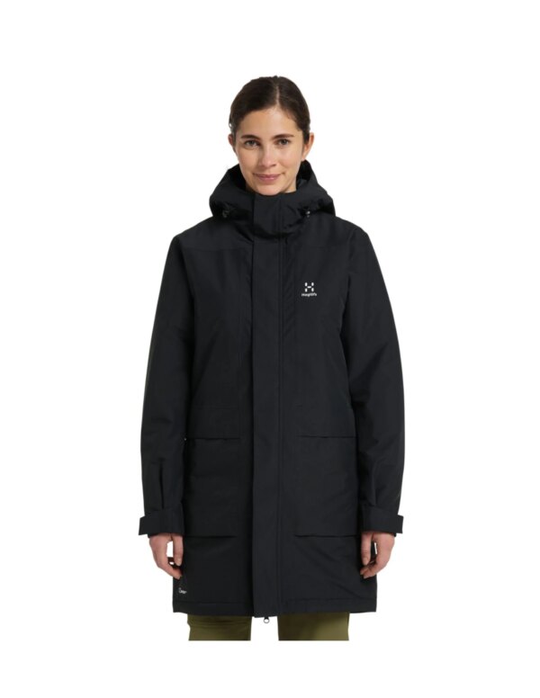 Haglofs Salix Proof Mimic Parka Women´s (Maat - XS, Kleur - True black)