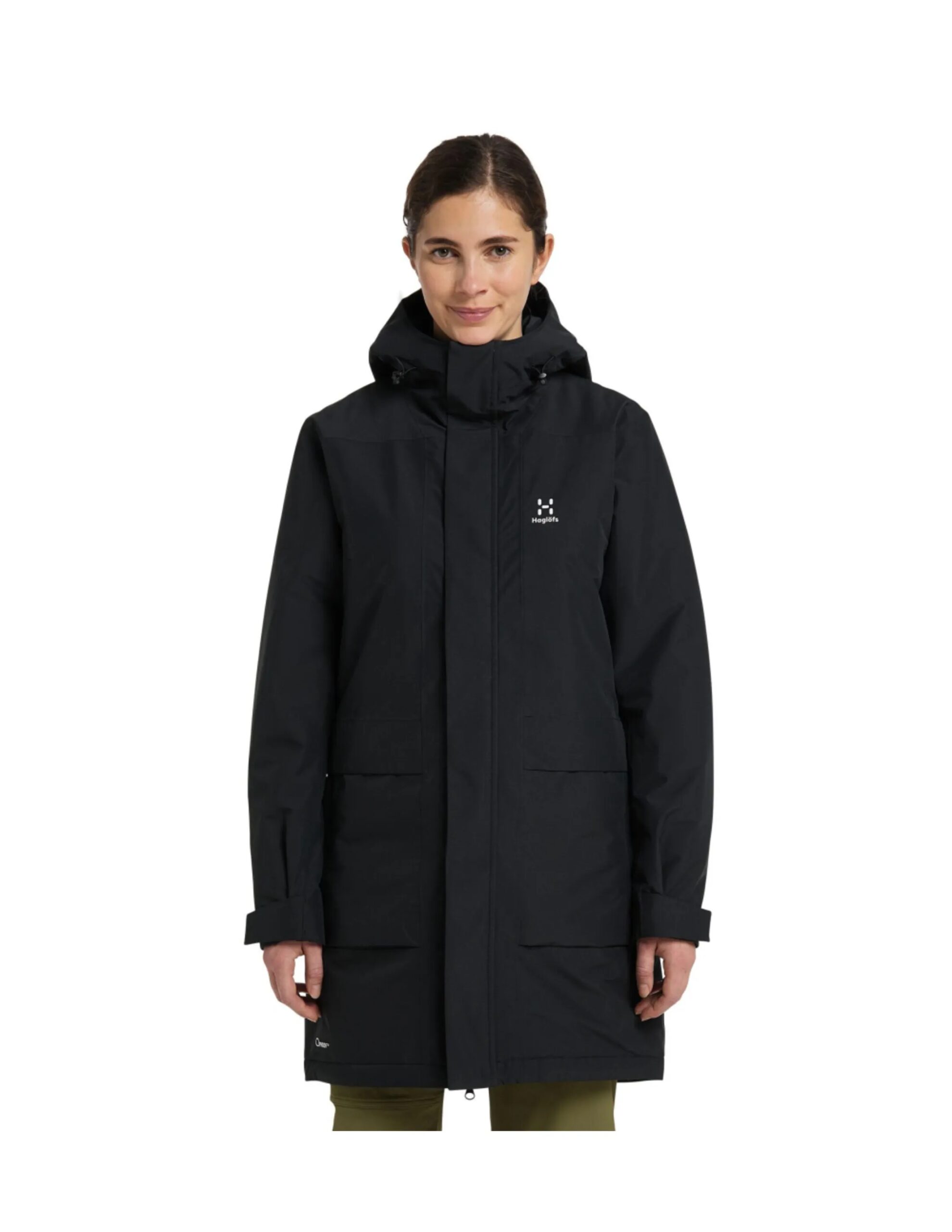 Haglofs Salix Proof Mimic Parka Women´s (Maat – XS, Kleur – True black)