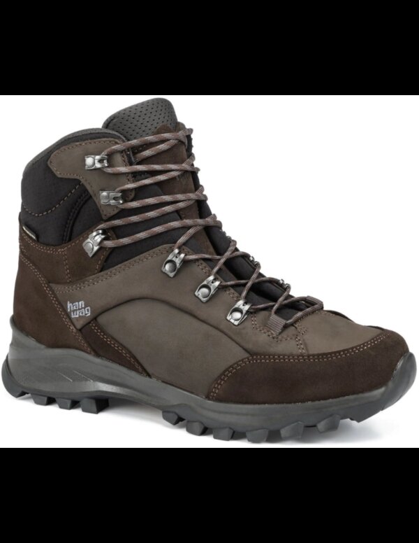 Hanwag Banks GTX Wandelschoen Heren (Maat - 7, Kleur - Mocca/Asphalt)