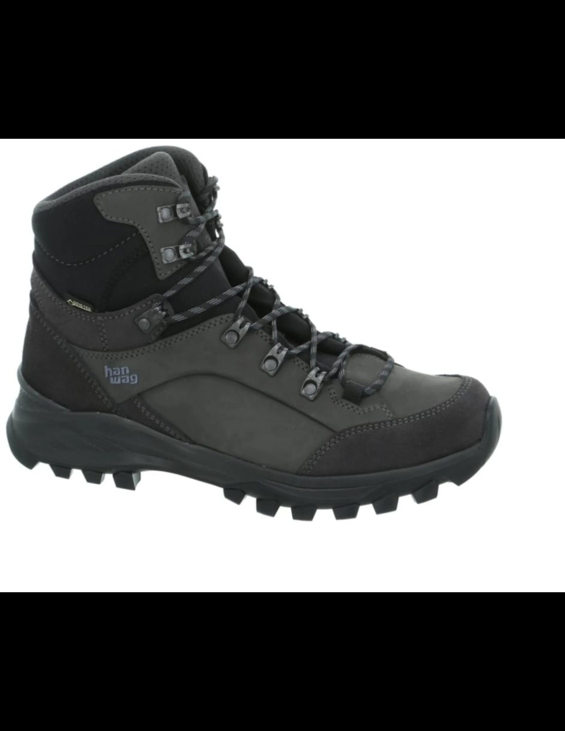 Hanwag Banks GTX Wandelschoen Heren (Maat – 12, Kleur – Black/Asphalt)