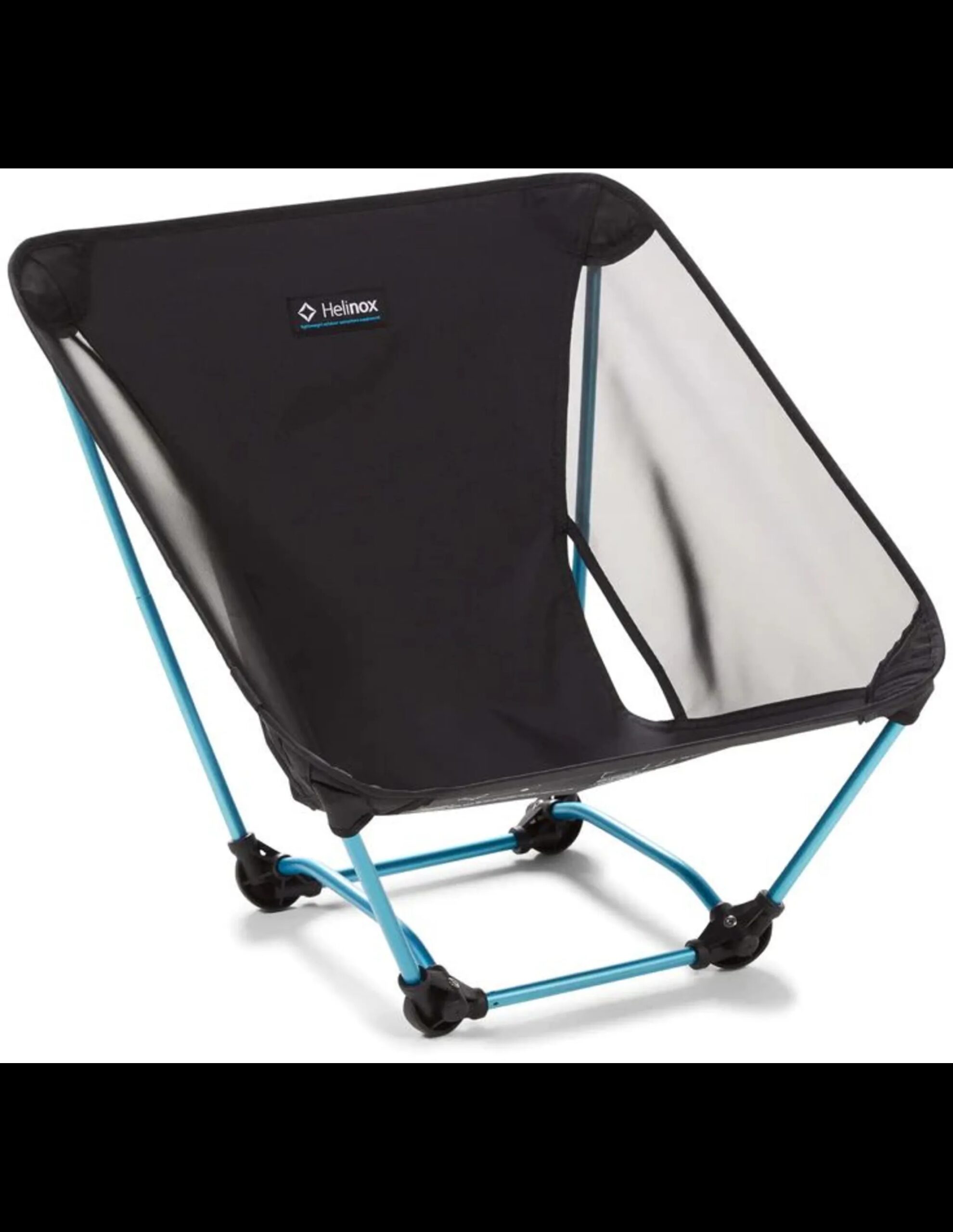 Helinox Ground chair (Kleur – Black/cyan blue)