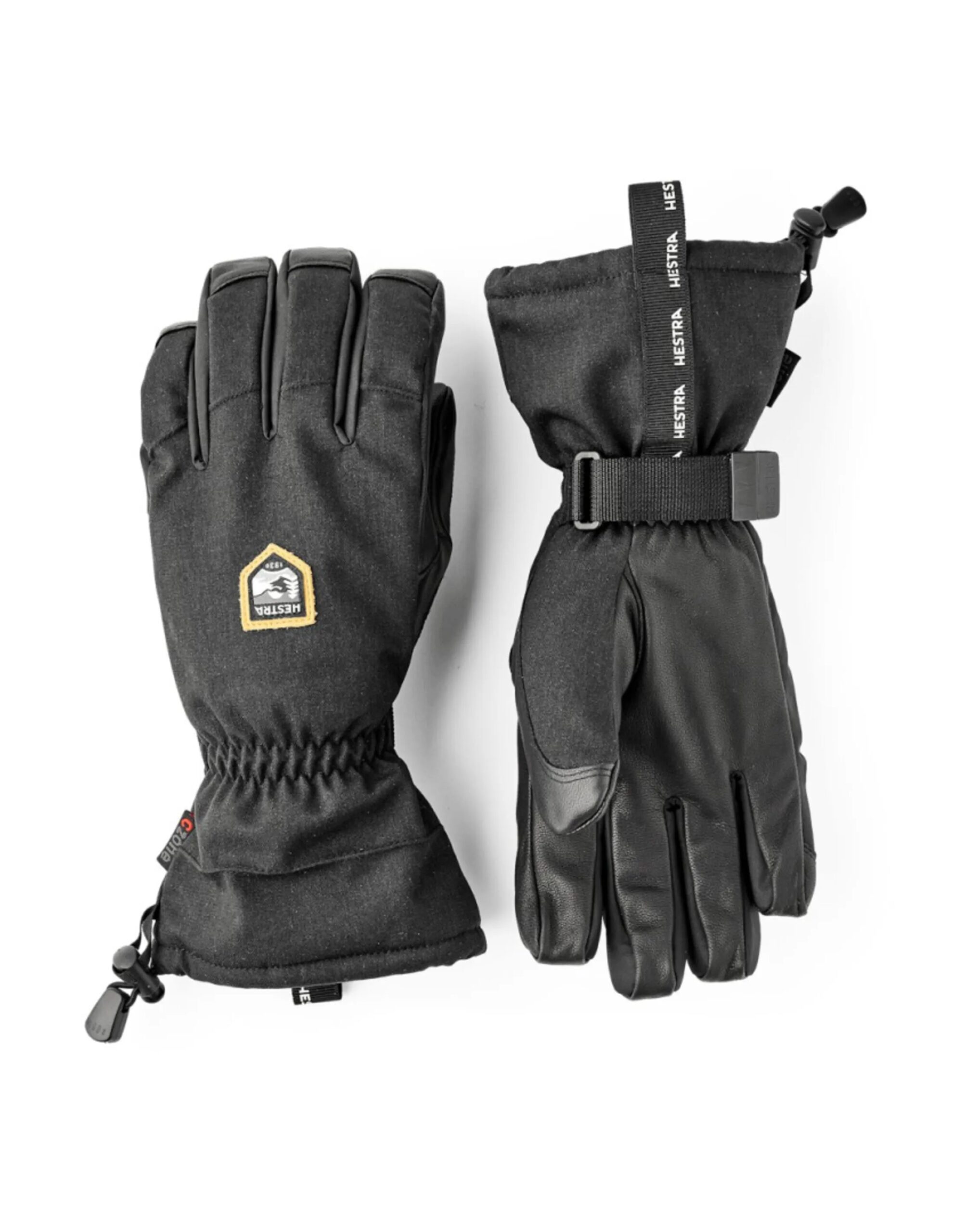 Hestra CZone Mountain – 5 Vinger Handschoen (Maat – 7, Kleur – Black)