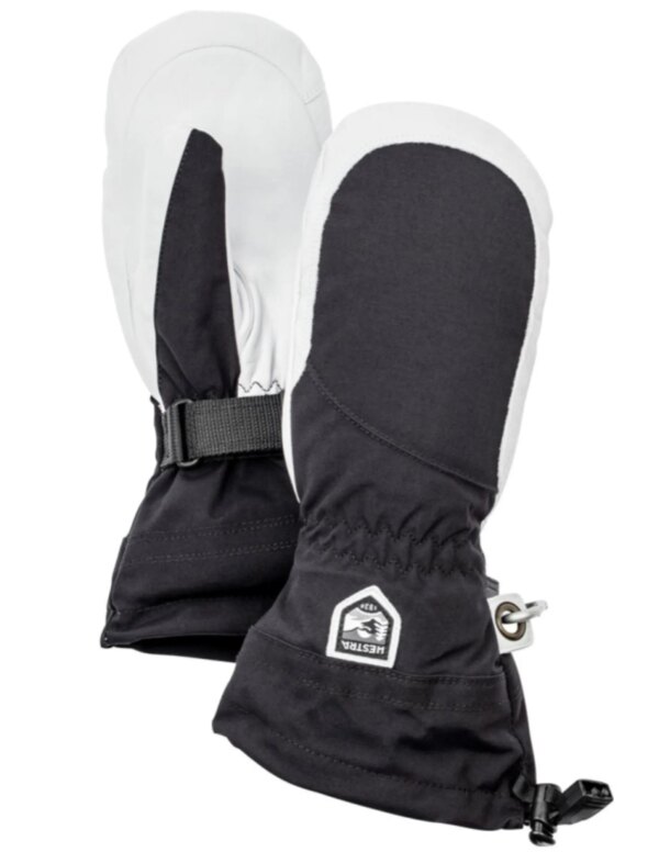 Hestra Heli Ski Female - Mitt (Maat - 6, Kleur - Black/Offwhite)