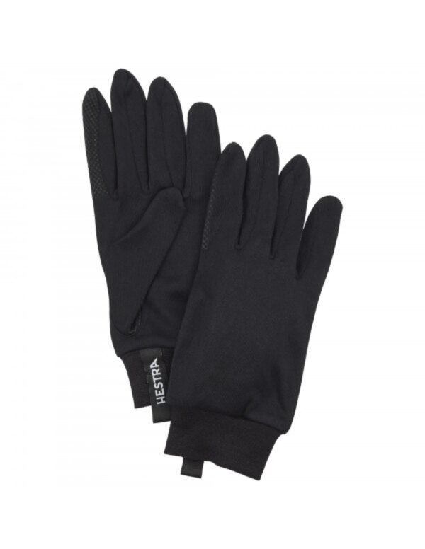Hestra Silk Liner Touch Point - 5 finger (Maat - 11, Kleur - Black)