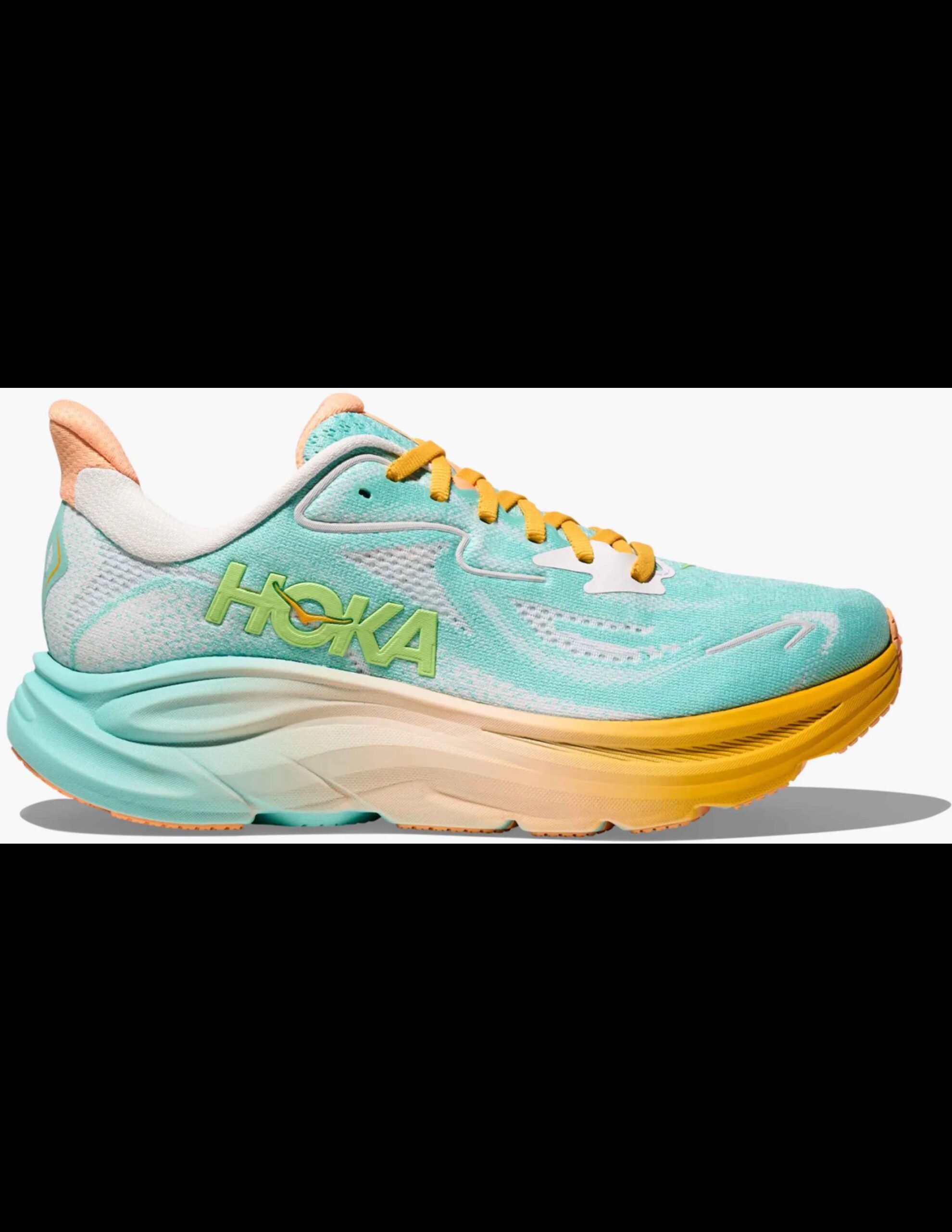 Hoka One Clifton 10 Hardloopschoen Dames (Maat – US 9, Kleur – Blue Spark / White)