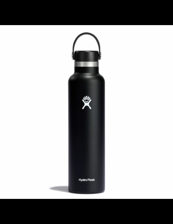 Hydro Flask 24 OZ Standard Mouth Flex Cap (Maat - 0,7 L, Kleur - Black)