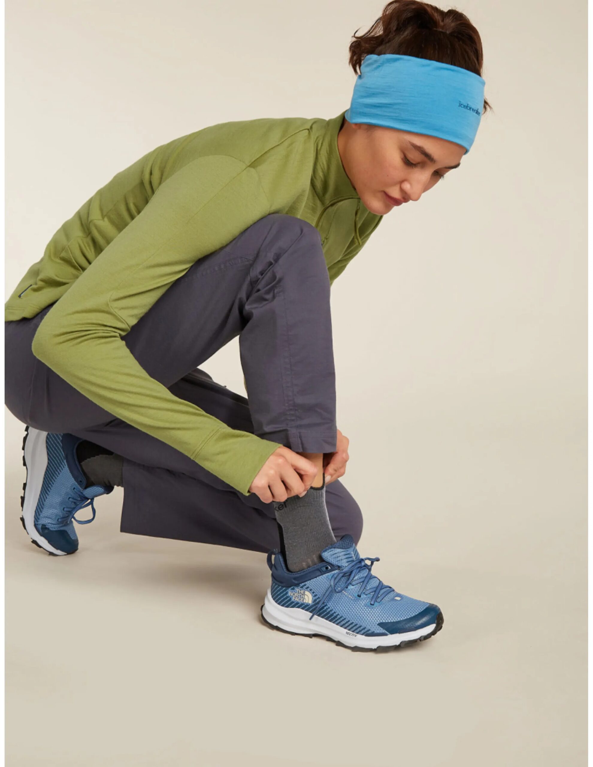 Iceberaker Merino Hike+ Light Mini Sokken Dames (Maat – L, Kleur – Obsidian/Black)
