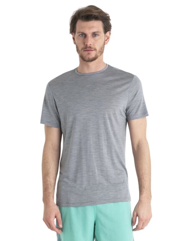 Icebreaker 125 Cool-Lite™ Sphere T-shirt Heren (Maat - M, Kleur - Metro Heather)