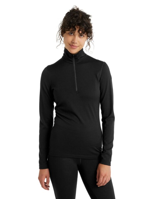 Icebreaker 200 Oasis Half Zip Thermal Top (Maat - XL, Kleur - Gritstone Heather)