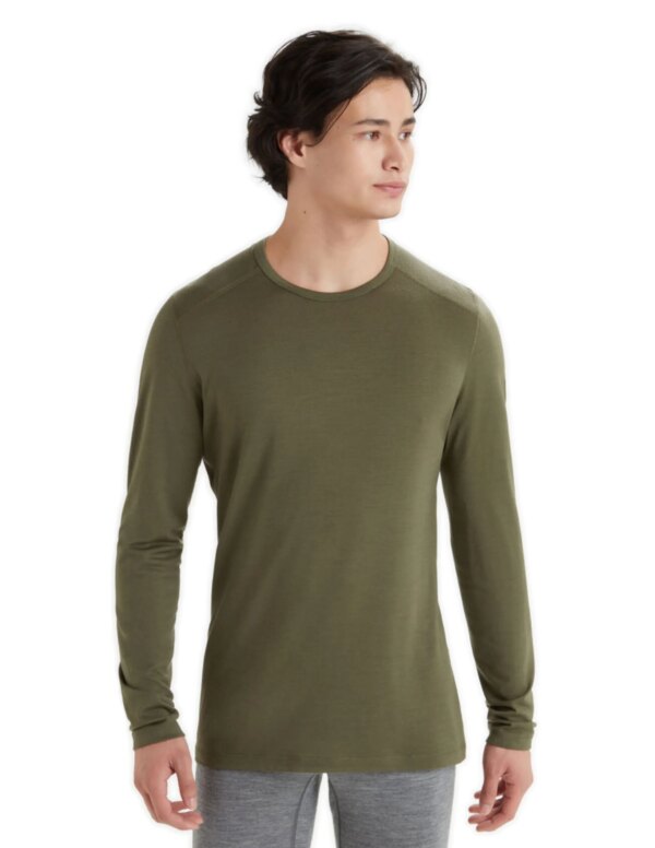 Icebreaker 200 Oasis Thermal Crewe Top Men´s (Maat - XXL, Kleur - Loden)