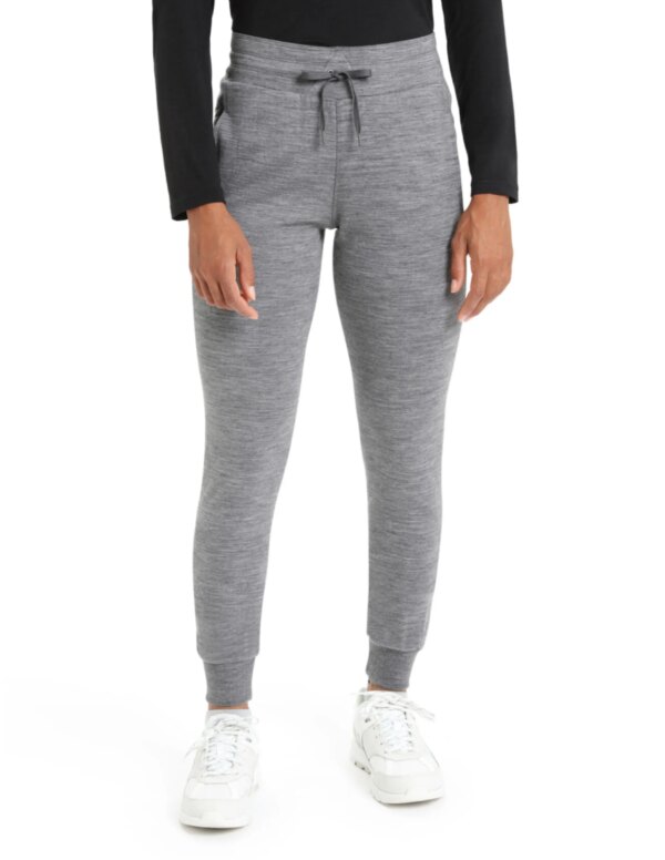 Icebreaker Crush Pants Women´s (Maat - L, Kleur - Gritstone Heather)
