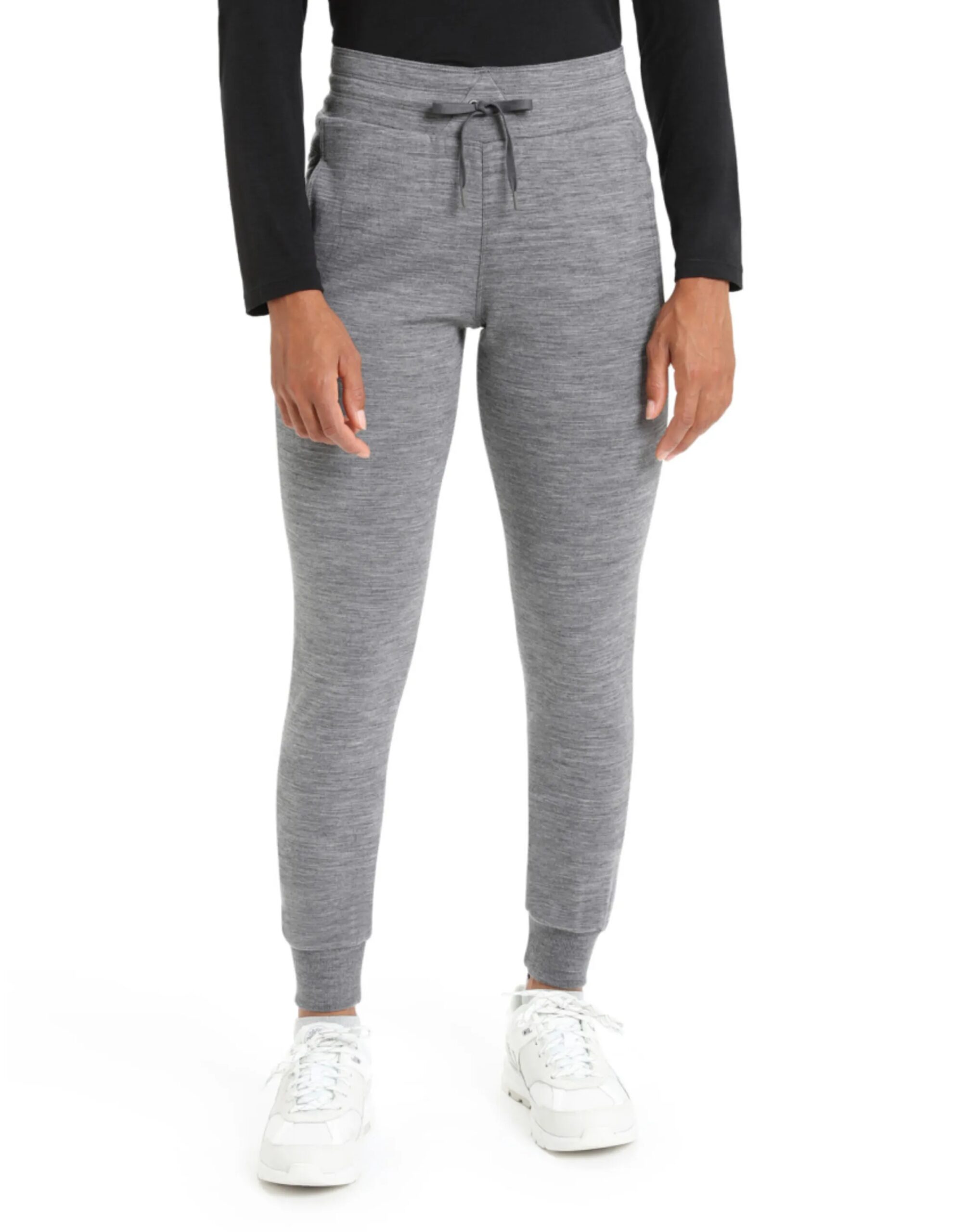 Icebreaker Crush Pants Women´s (Maat – L, Kleur – Gritstone Heather)
